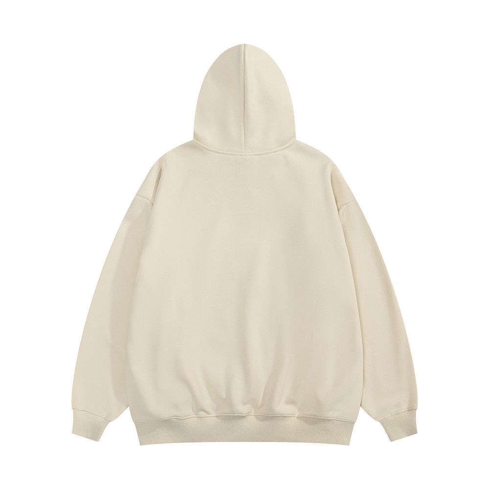 Japanese Brand × Vintage Men's casual loose fuzzy letter casual hoodie Size US M / EU 48-50 / 2 - 2 Thumbnail