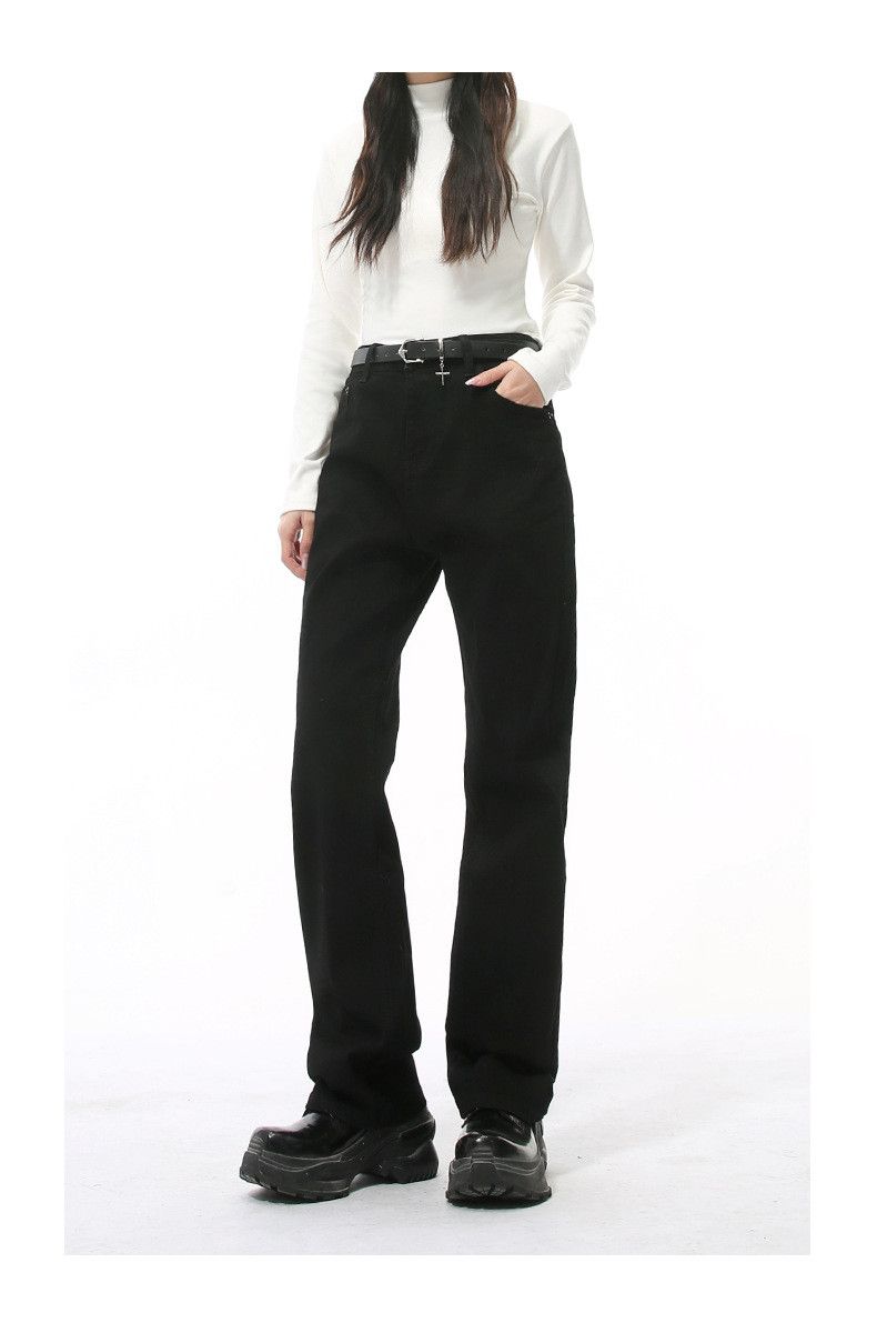 Japanese Brand × Jean Japanese retro washed casual flared jeans Size US 32 / EU 48 - 2 Thumbnail