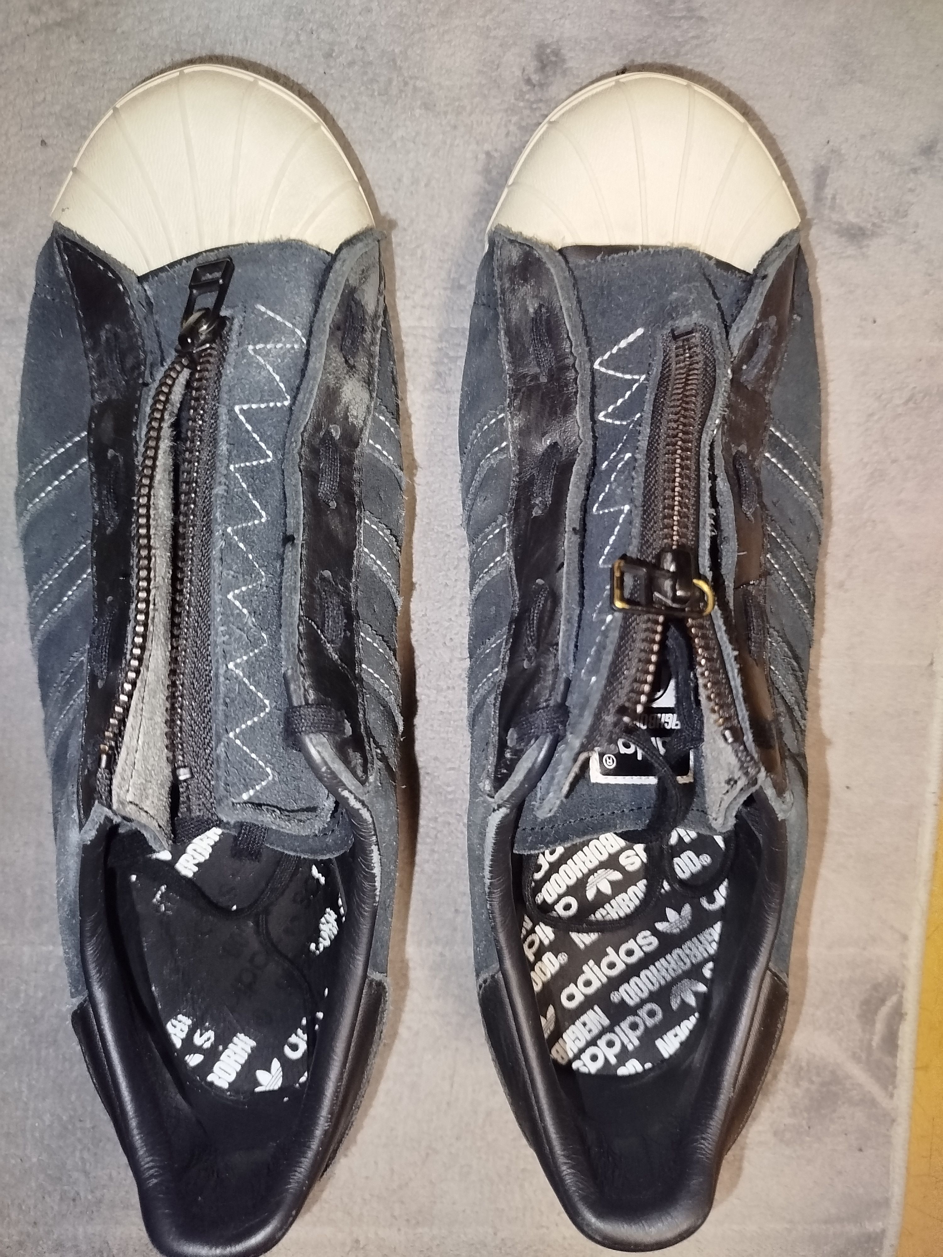 Adidas × Neighborhood adidas x neighborhood shoes superstar Size US 11.5 / EU 44-45 - 2 Thumbnail