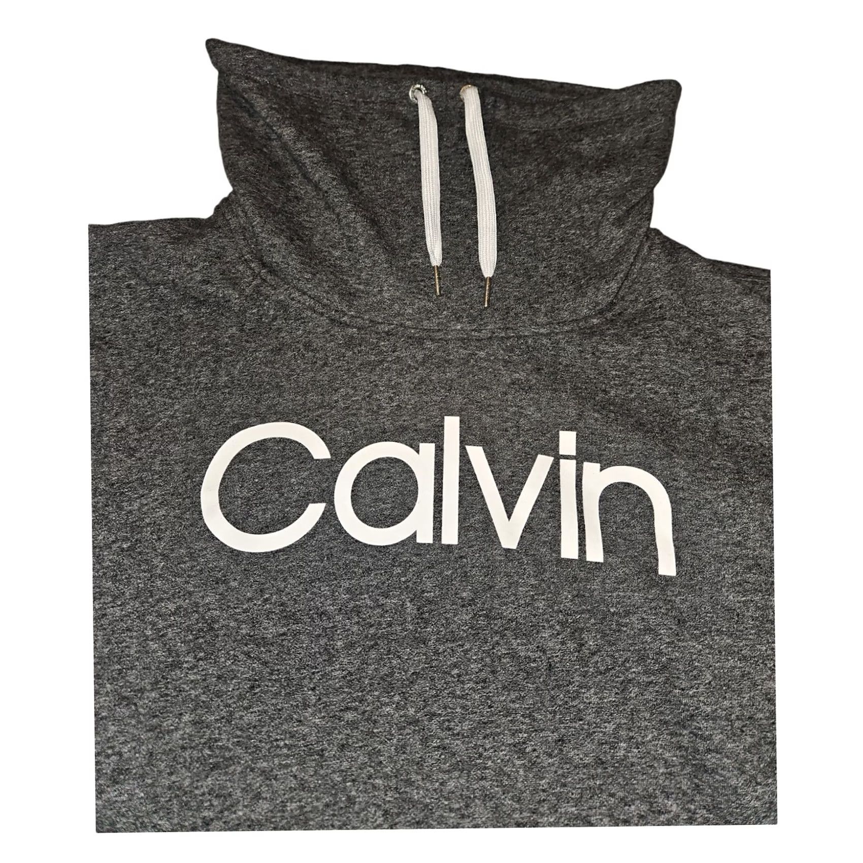Calvin Klein Calvin Klein Sweatshirt Women's XXL Gray Cowl Neck Tunic Long Sleeve Casual Size XXL / US 16-18 / IT 52-54 - 6 Thumbnail