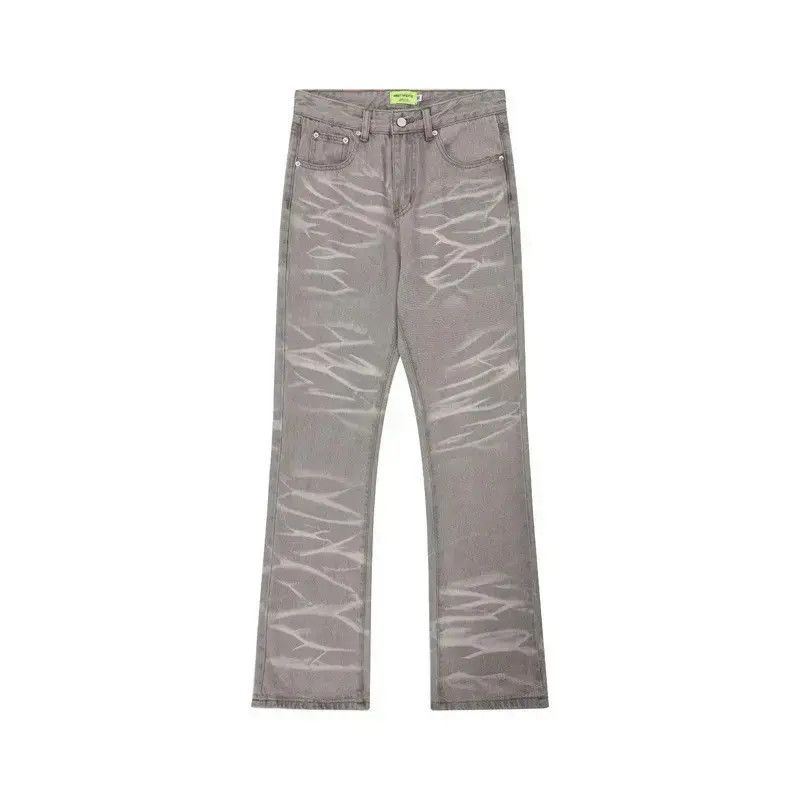 Japanese Brand Retro loose casual micro flared jeans Size US 32 / EU 48 - 4 Thumbnail