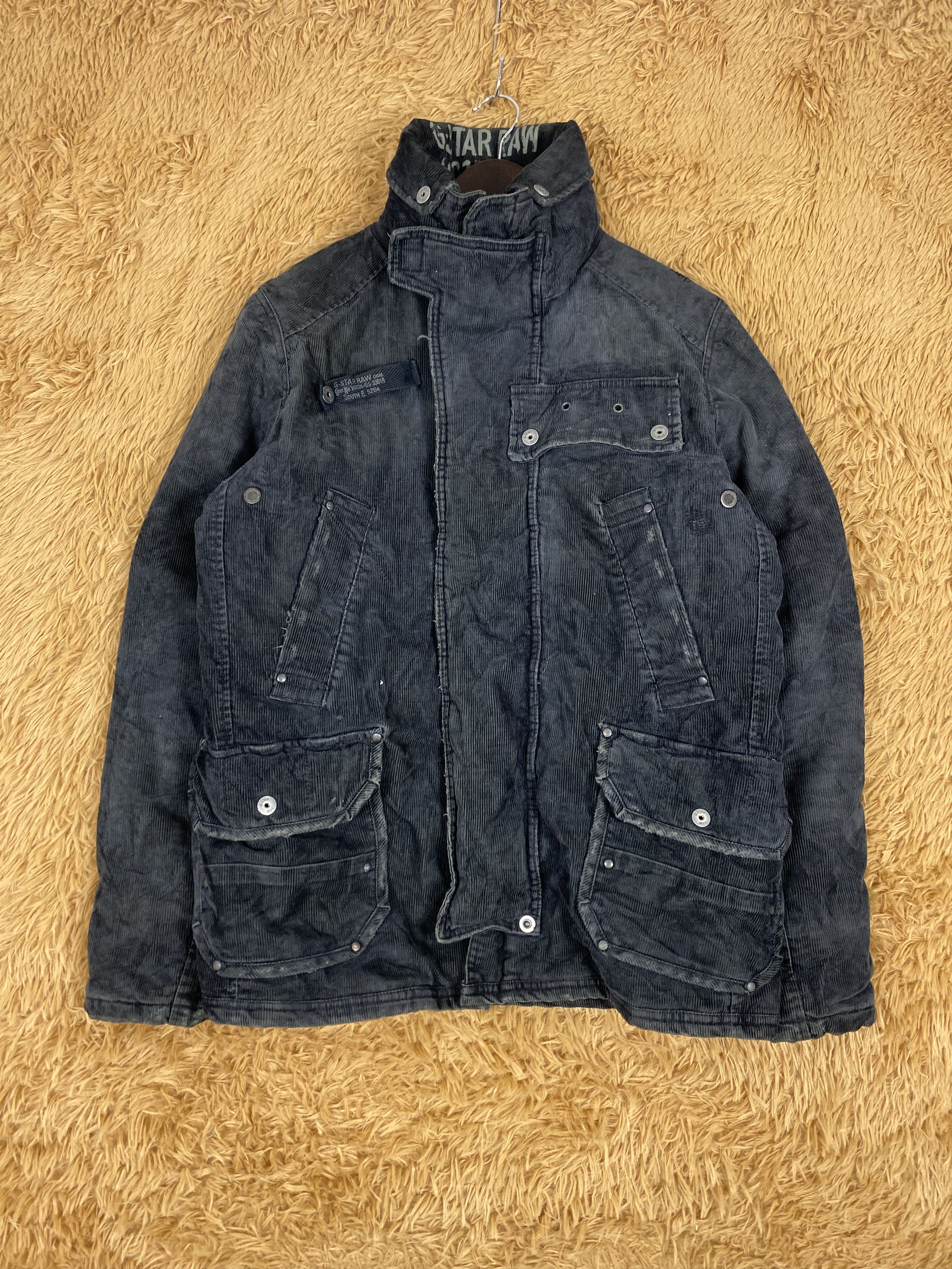G-Star × Vintage Vintage G Star Raw Corduroy Jacket Size US M / EU 48-50 / 2 - 1 Thumbnail