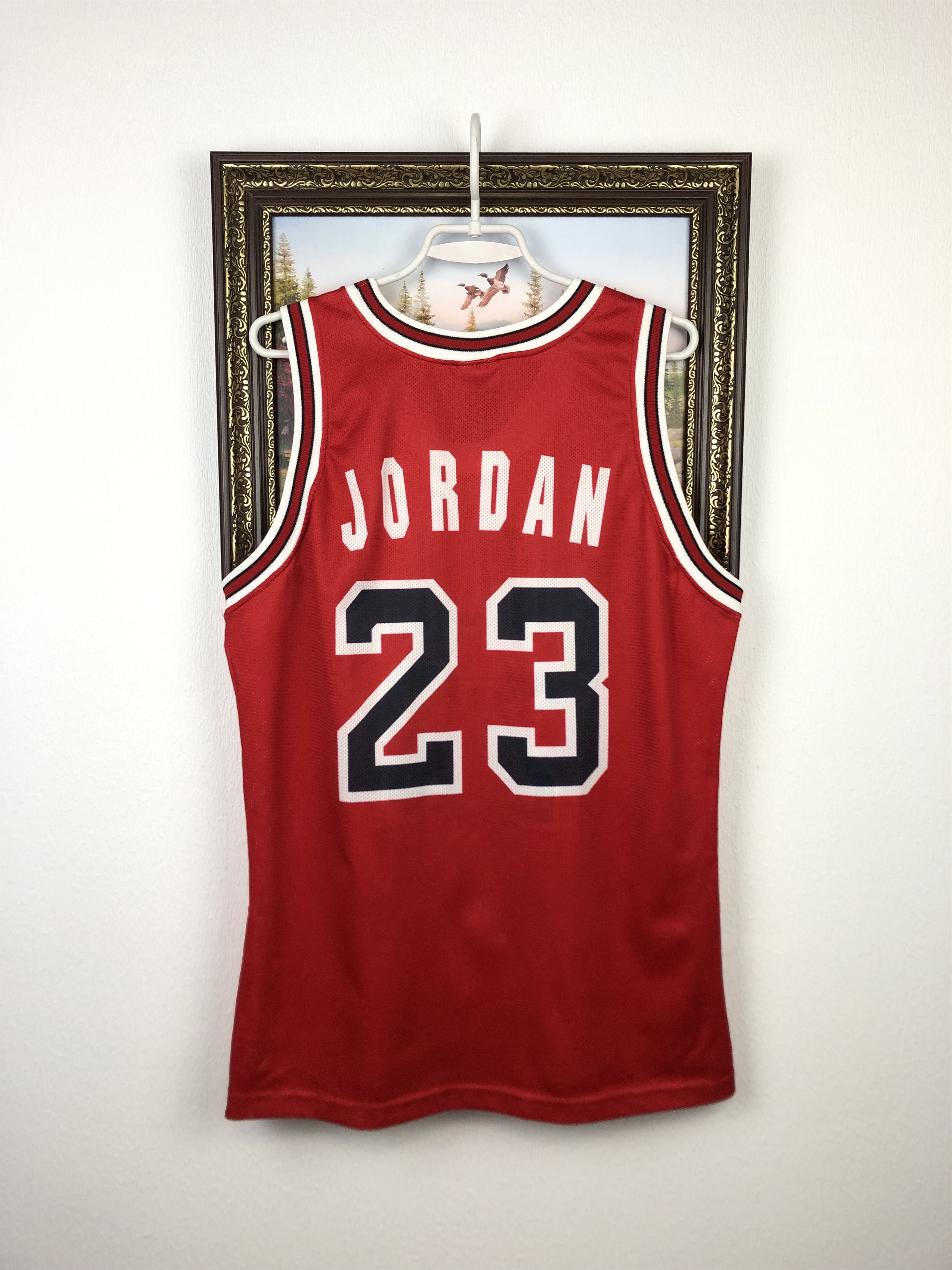 Champion Vintage Champion Chicago Bulls NBA 23 Jordan Jersey Shirt Size US M / EU 48-50 / 2 - 8 Thumbnail