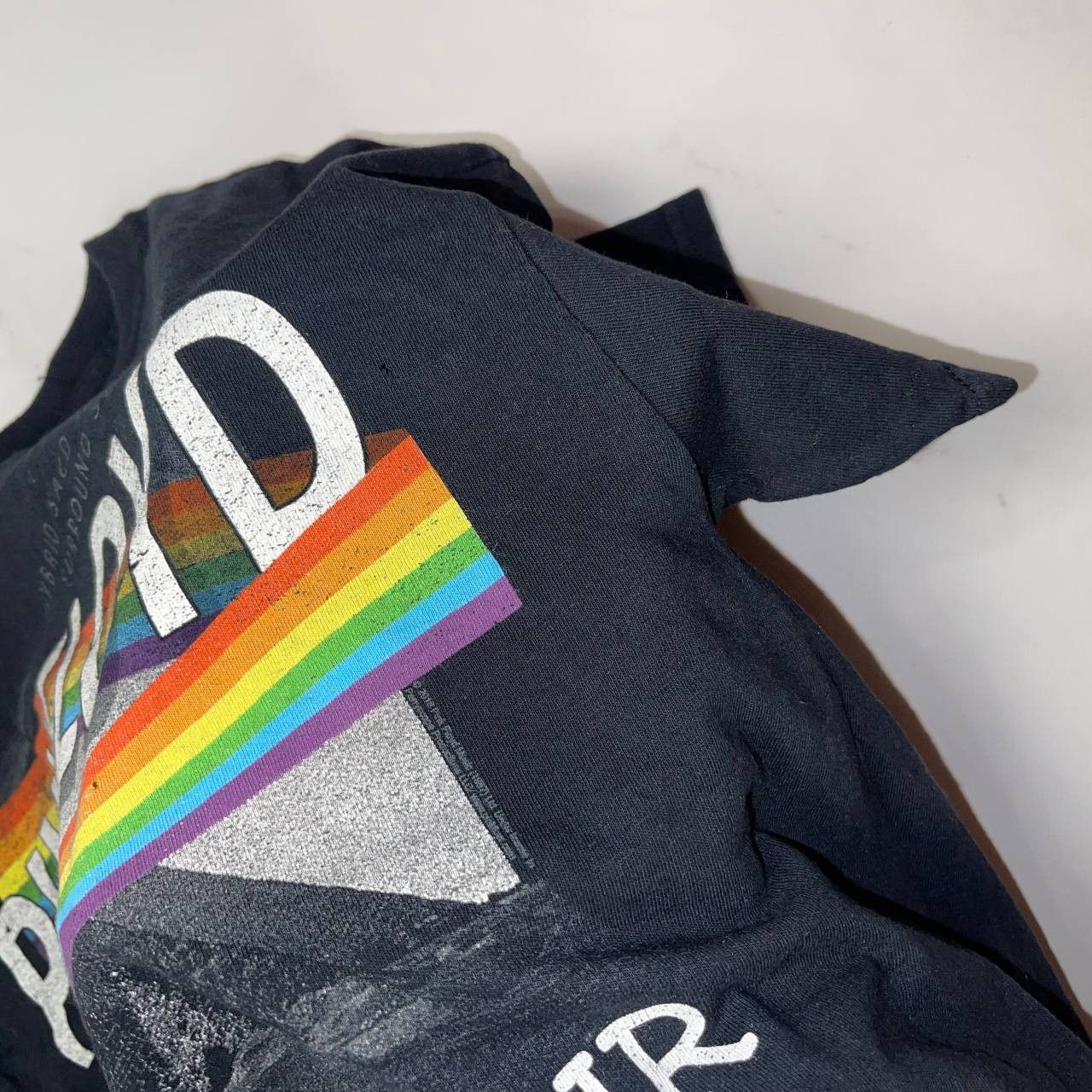 Vintage Pink Floyd - Pyramid Spectrum Soft Adult Mens T-Shirt Sz M Size US M / EU 48-50 / 2 - 5 Thumbnail