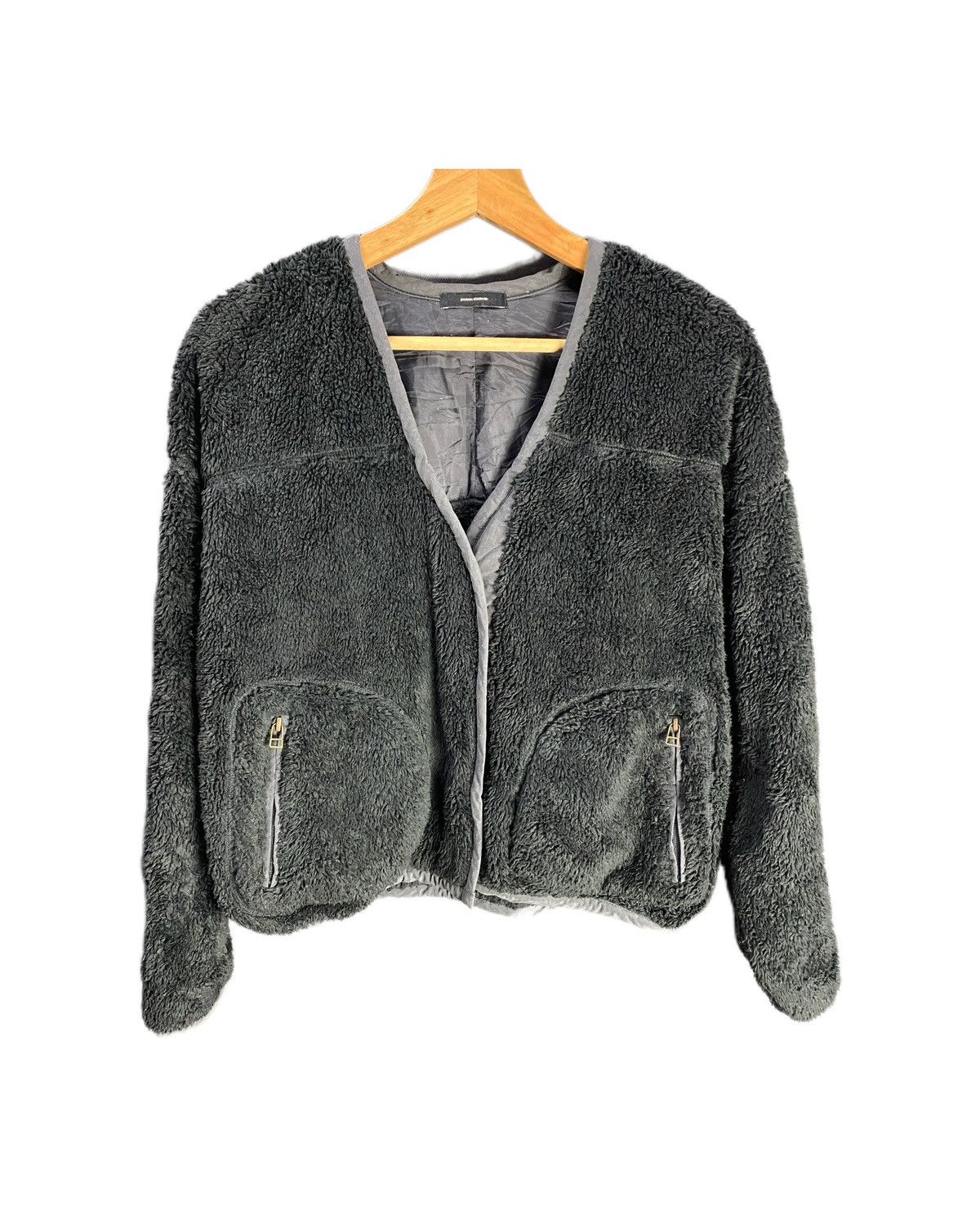 Designer × Japanese Brand × Journal Standard Journal Standard Boa Fleece Jacket Size S / US 4 / IT 40 - 1 Thumbnail