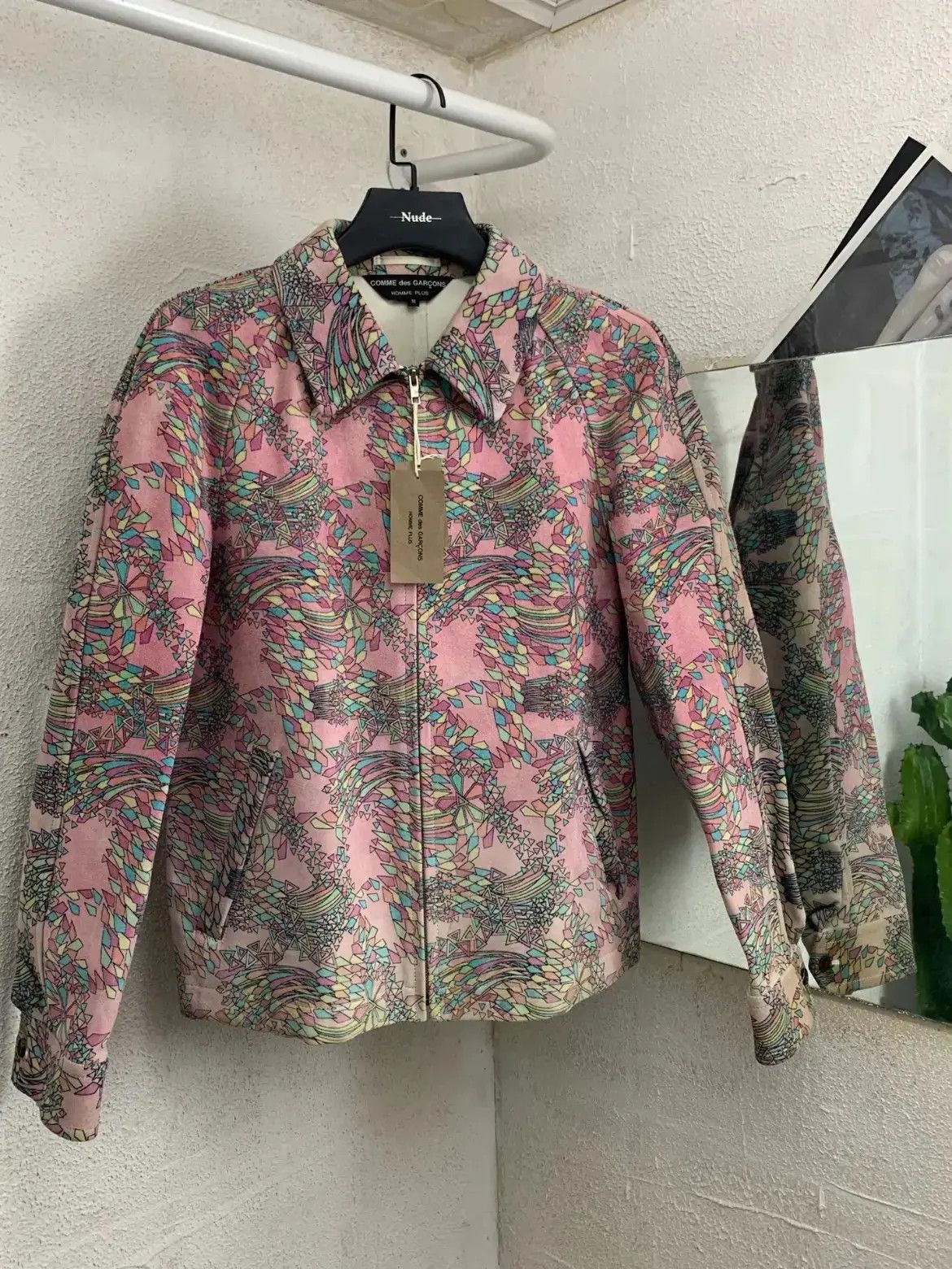 Comme des Garcons Homme Plus Comme Des Garcons 01AW Psychedelic Patton Jacket Size US M / EU 48-50 / 2 - 1 Thumbnail