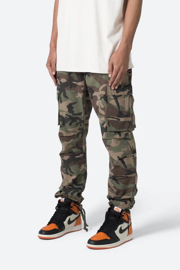 MNML MNML Men’s Vintage Camo Cargo Pants - Size 34 Size US 34 / EU 50 - 7 Thumbnail