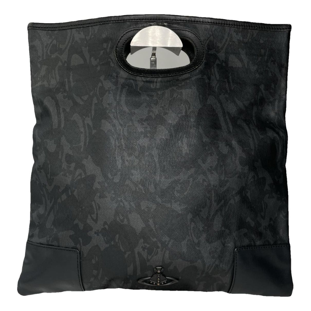 Vivienne Westwood Black Leather Handbag Size ONE SIZE - 1 Thumbnail