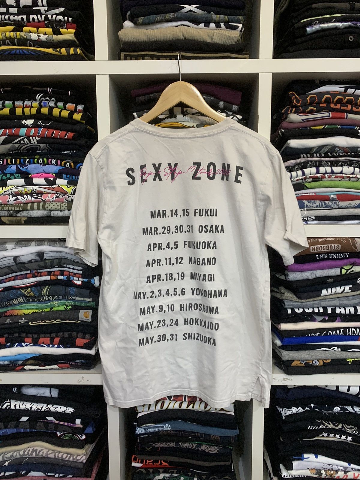 Band Tees × Vintage POP STEP TOUR TEE Size US M / EU 48-50 / 2 - 3 Thumbnail