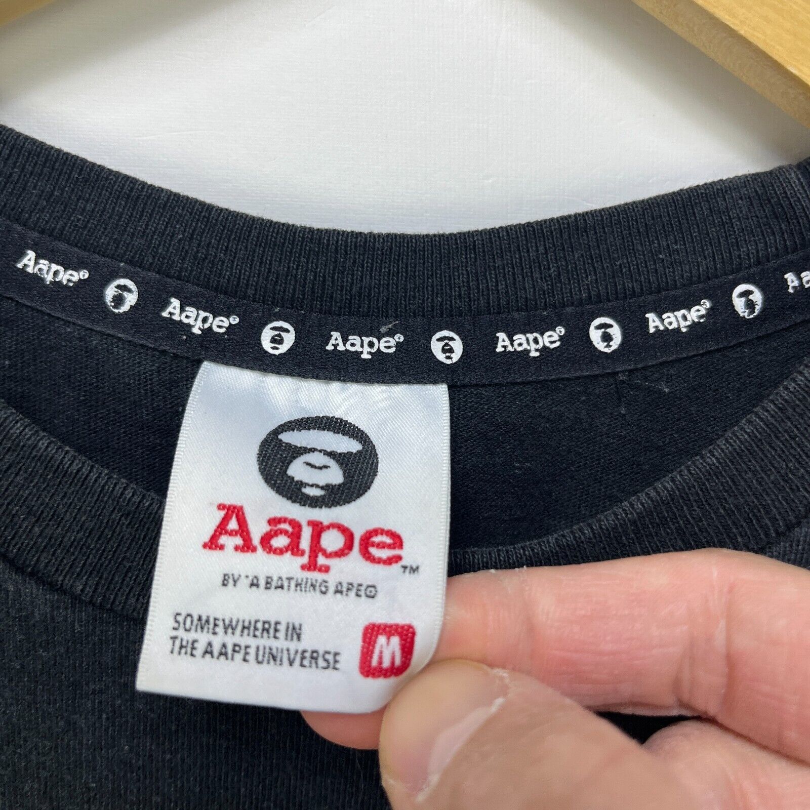 Vintage Vintage Aape by a Bathing Ape BAPE Y2K T Shirt Medium Size US M / EU 48-50 / 2 - 6 Thumbnail