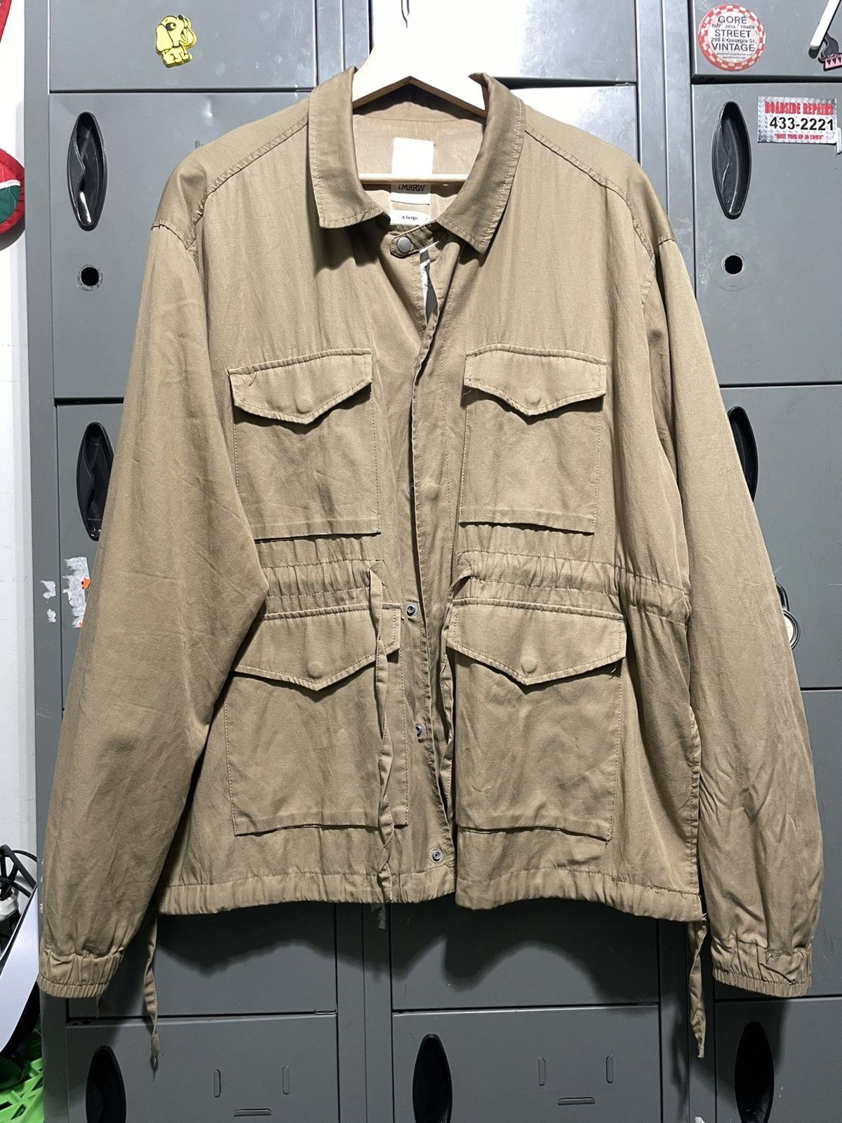 YSTRDY'S TMRRW ミリタリージャケット ベージュ small