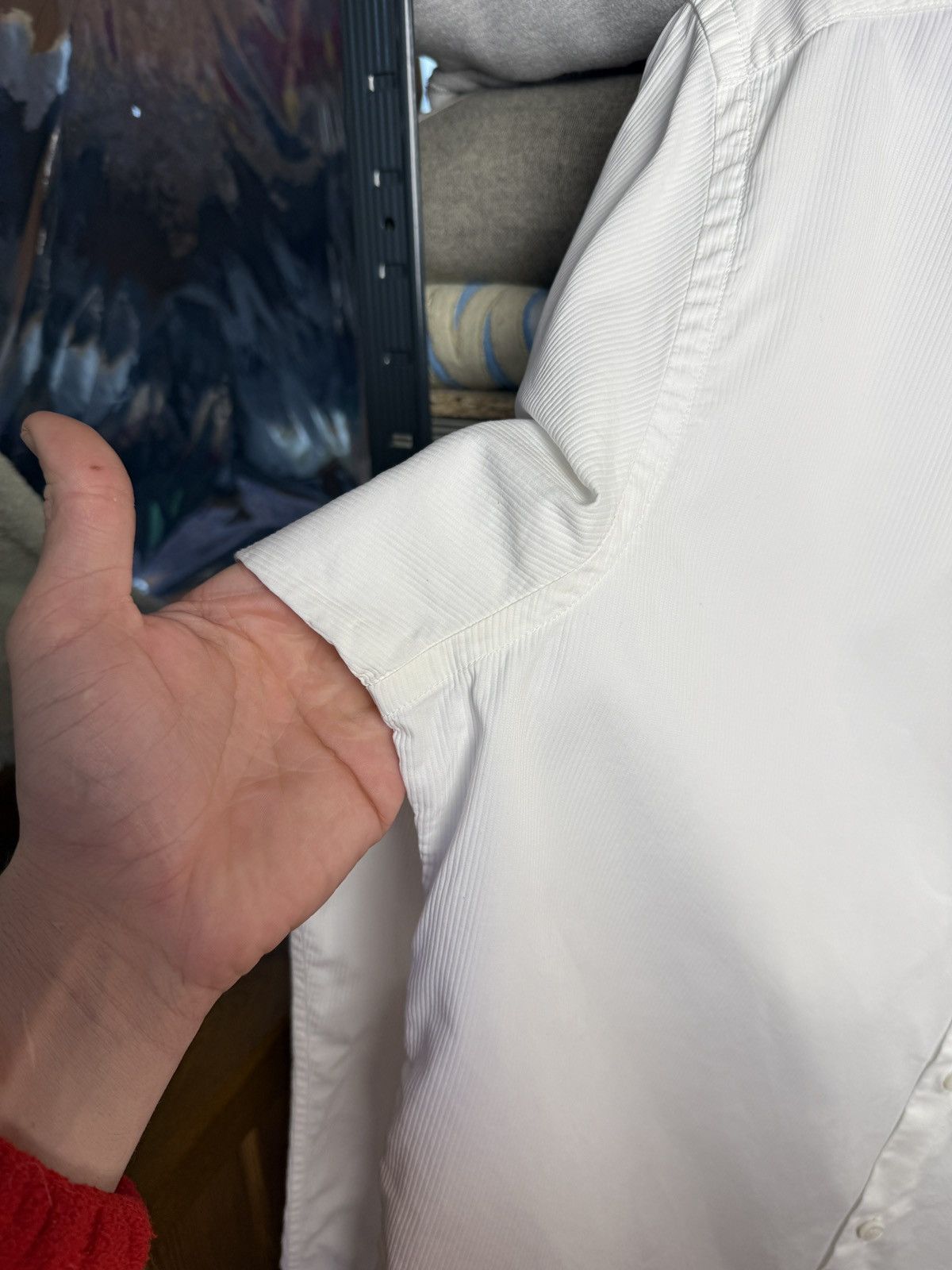 Prada Prada white Shirt Luxury Size US L / EU 52-54 / 3 - 12 Thumbnail