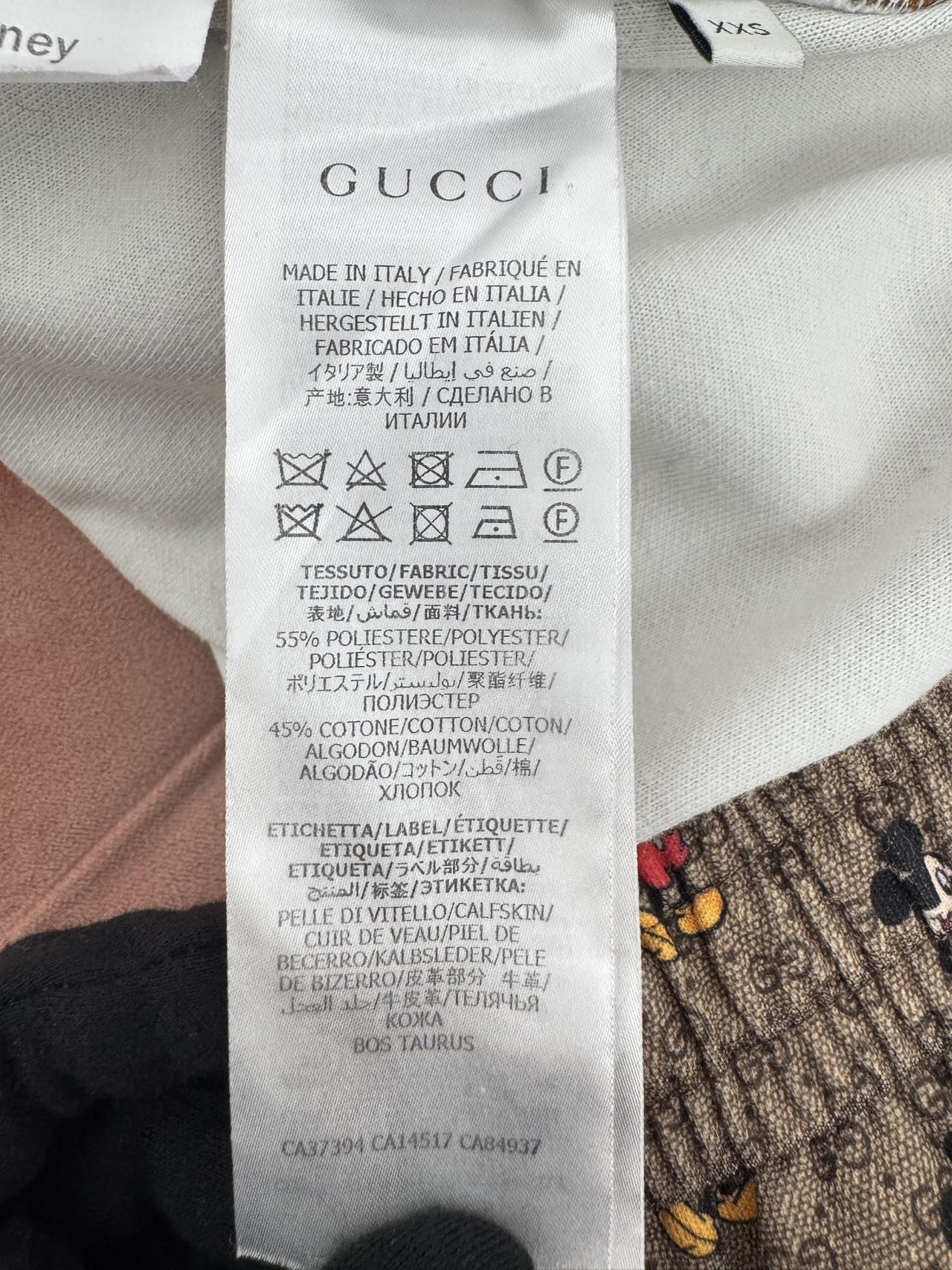 Gucci GUCCI Cartoon Pattern High Waist Straight Leg Shorts K26WX Size 25" / US 0 / IT 36 - 5 Thumbnail