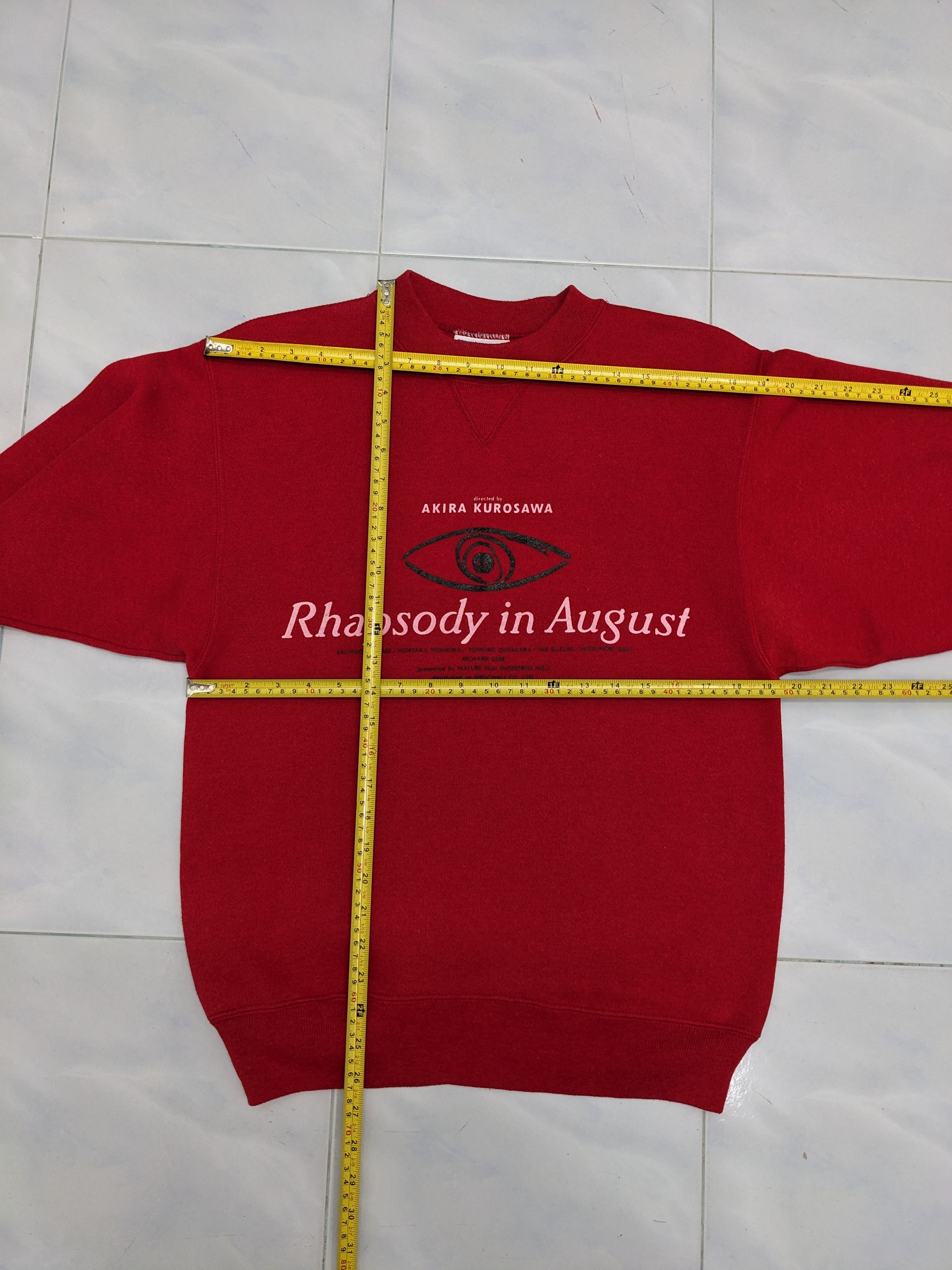 Other VINTAGE 90S RHAPSODY IN AUGUST AKIRA KUROSAWA MOVIE Size US M / EU 48-50 / 2 - 8 Thumbnail