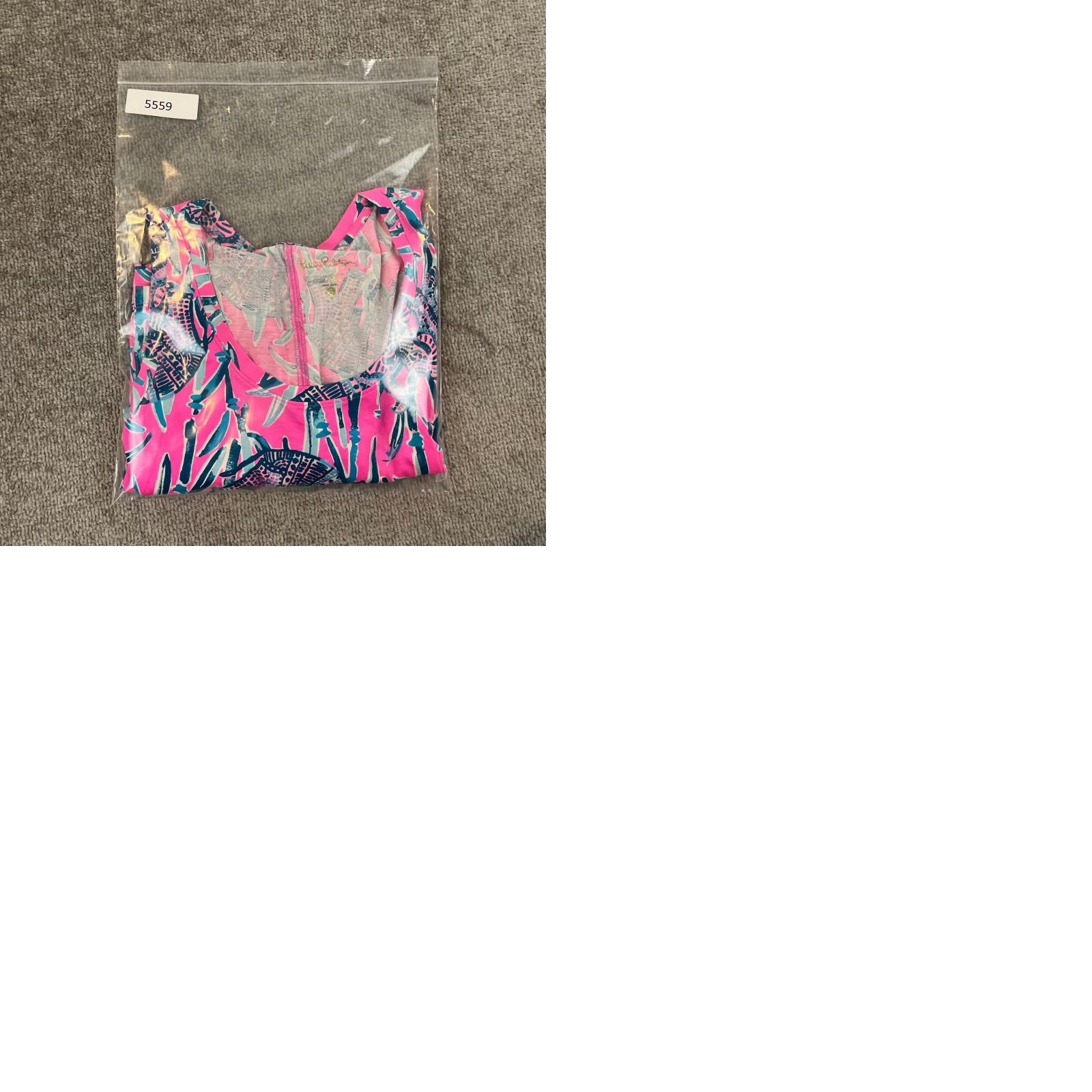 Lilly Pulitzer Lilly Pulitzer Raylee Dress Womens S Pink Blue Peanut Gallery Animal Print A-Line Multicolor Short Sleeveless Round Neck Pullover Dress Size S / US 4 / IT 40 - 9 Thumbnail
