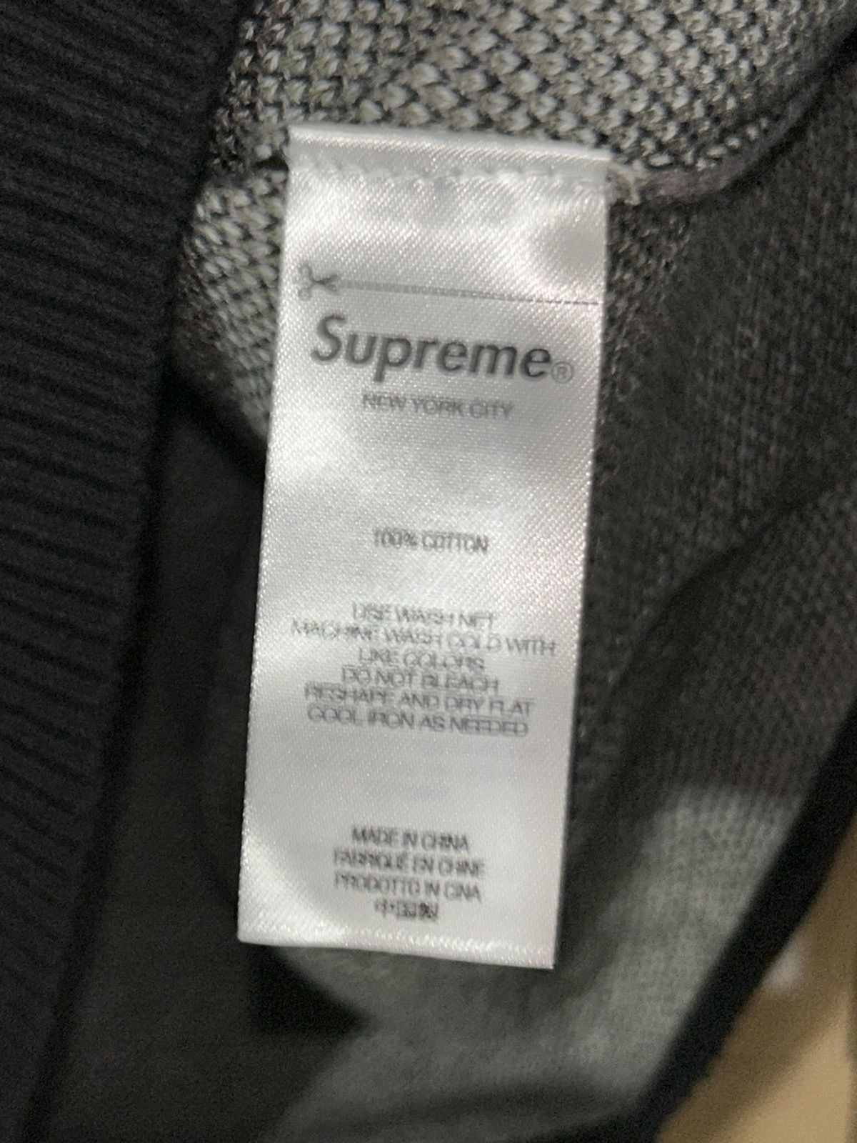 Supreme Supreme Argyle Zip Polo Black FW21 BRAND NEW size XL Size US XL / EU 56 / 4 - 9 Thumbnail