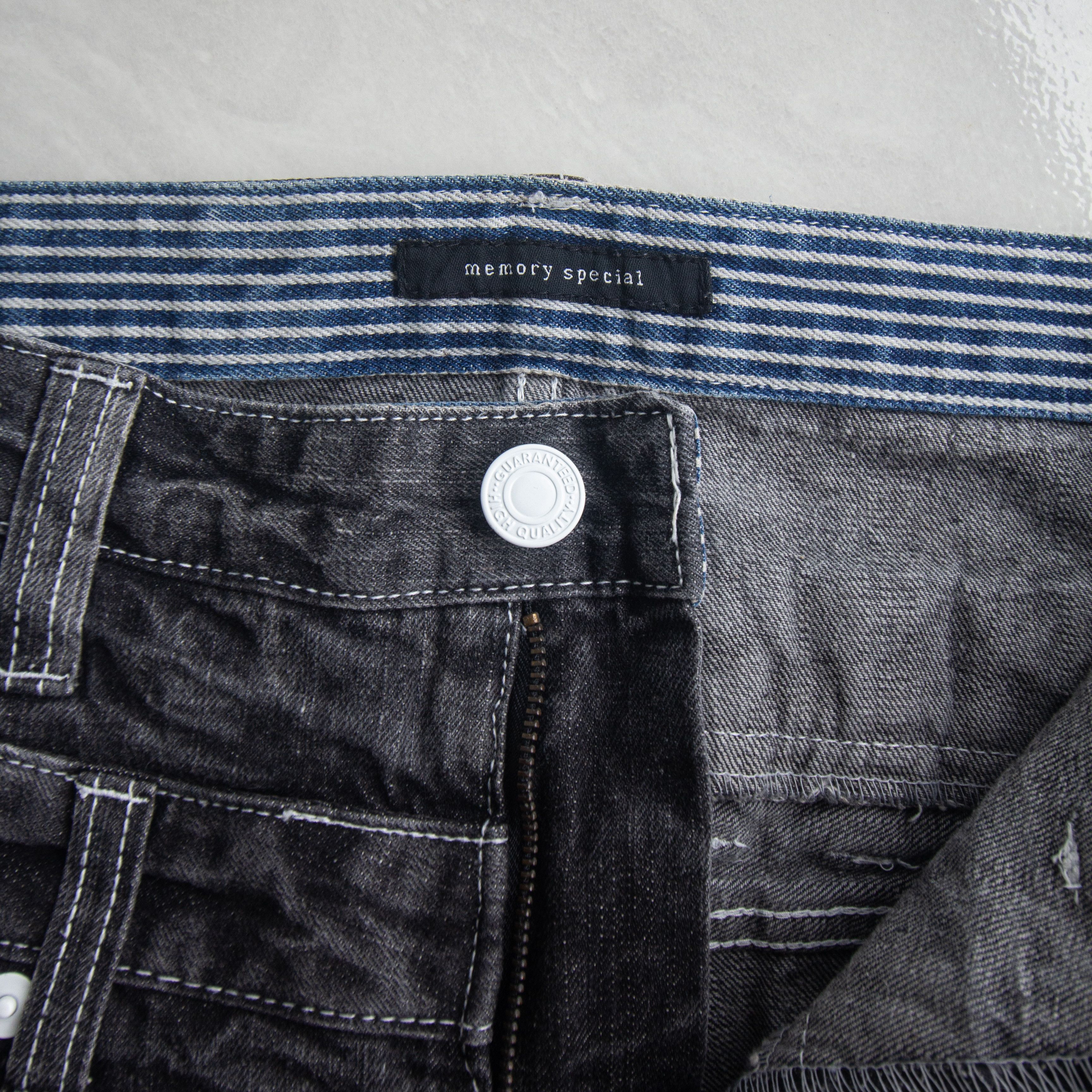 Hypebeast × Japanese Brand Y2k Double Waist Denim by Memory Special Size US 32 / EU 48 - 12 Thumbnail
