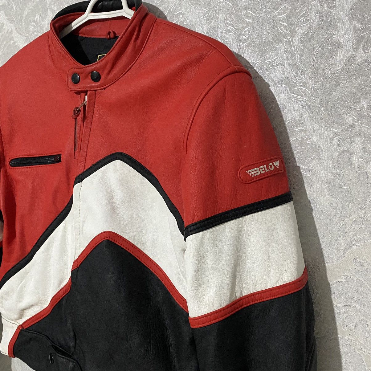 Other Motorcycle Leather Jacket Belo Vintage Moto Racing Size US L / EU 52-54 / 3 - 6 Thumbnail
