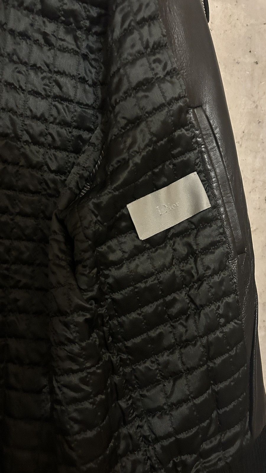 Dior AW07 ‘Navigate’ by Hedi Slimane Leather Cafe Racer Size US M / EU 48-50 / 2 - 6 Thumbnail
