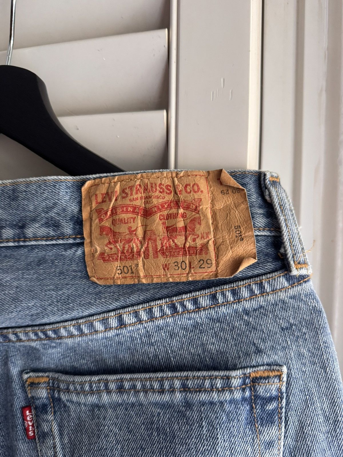 Levi's Levi 501 Jeans Size US 30 / EU 46 - 3 Thumbnail