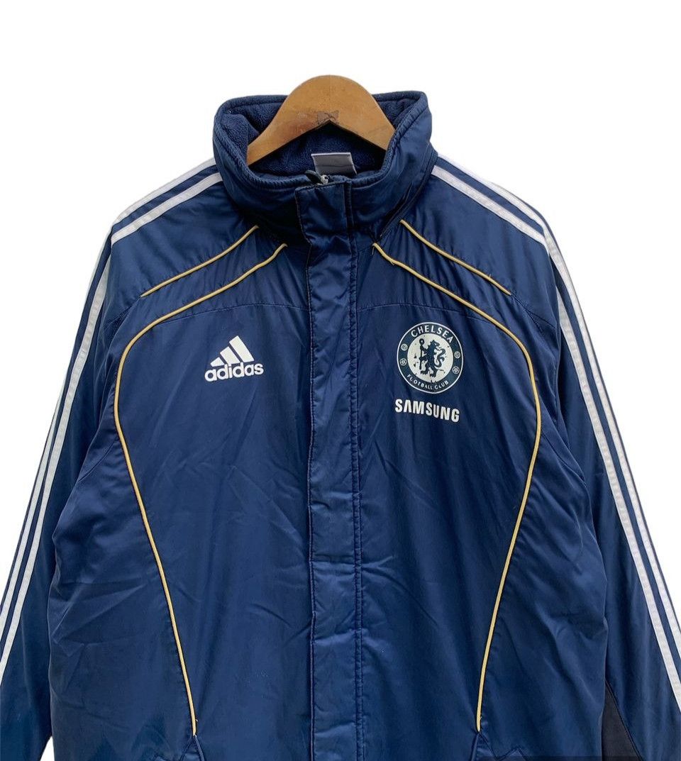 Adidas Vintage Chelsea Football Soccer Training Adidas Jacket Size US L / EU 52-54 / 3 - 5 Thumbnail