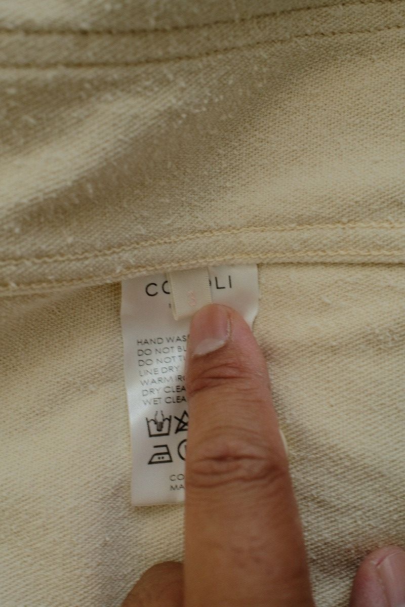 Comoli Silk Nep 1938 Jacket Ecru - 24SS Size US L / EU 52-54 / 3 - 7 Thumbnail
