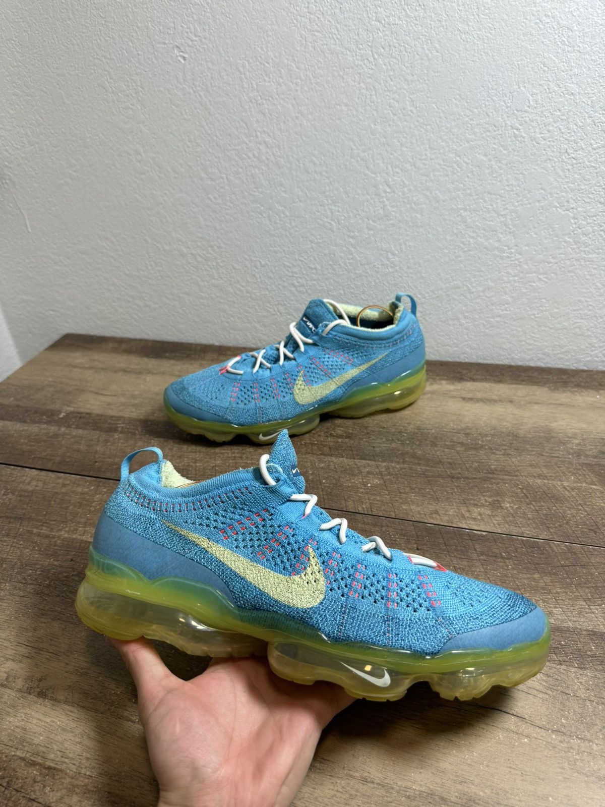 Nike Nike Vapormax Flyknit 2023 “Citron Tint” Size 13 Mens Shoes Size US 13 / EU 46 - 1 Thumbnail