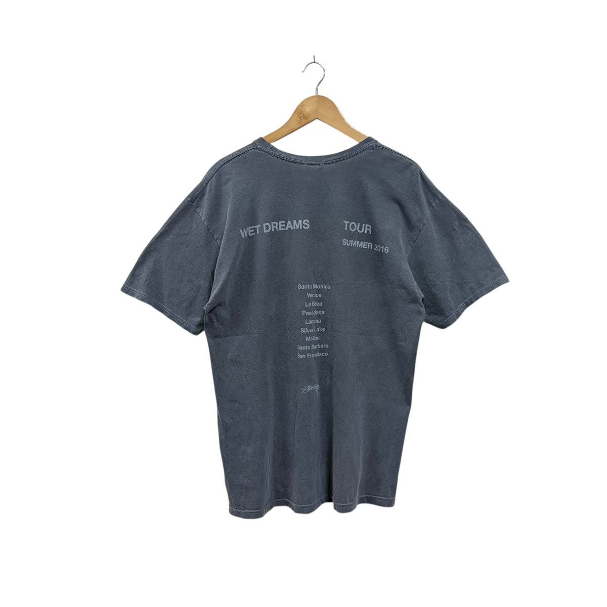 Stussy Wet Dreams Tour Summer 2016 Tshirt