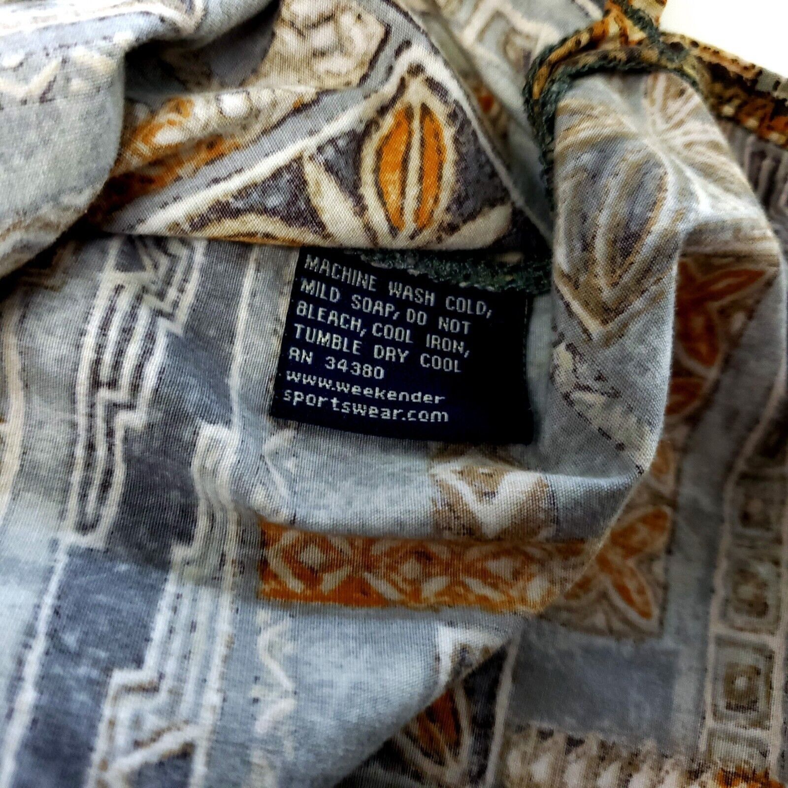 Vintage Weekender Donald Cherrie Cotton Hawaiian Button Front Shirt Size US XL / EU 56 / 4 - 9 Thumbnail