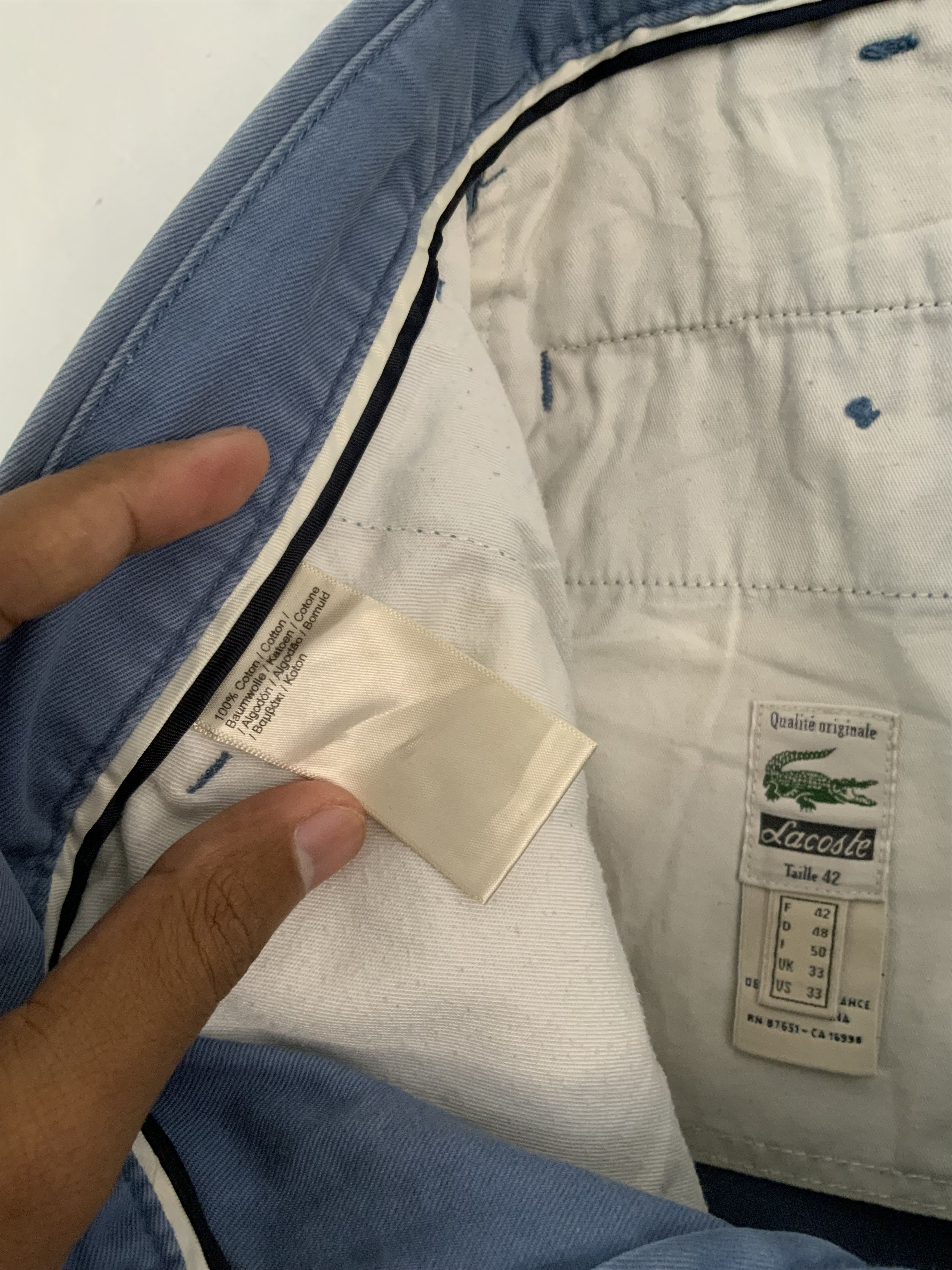 Lacoste Lacoste Fade Shorts Size US 42 / EU 58 - 10 Thumbnail