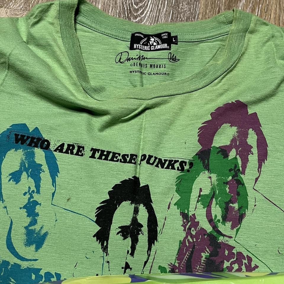 Band Tees × Hysteric Glamour × Japanese Brand sid vicious hysteric tee Size US L / EU 52-54 / 3 - 3 Thumbnail
