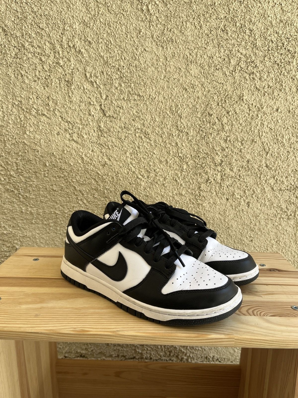 Nike Nike Dunk Low Retro White Black Panda Mens6.5 Size US 6.5 / EU 39-40 - 2 Thumbnail