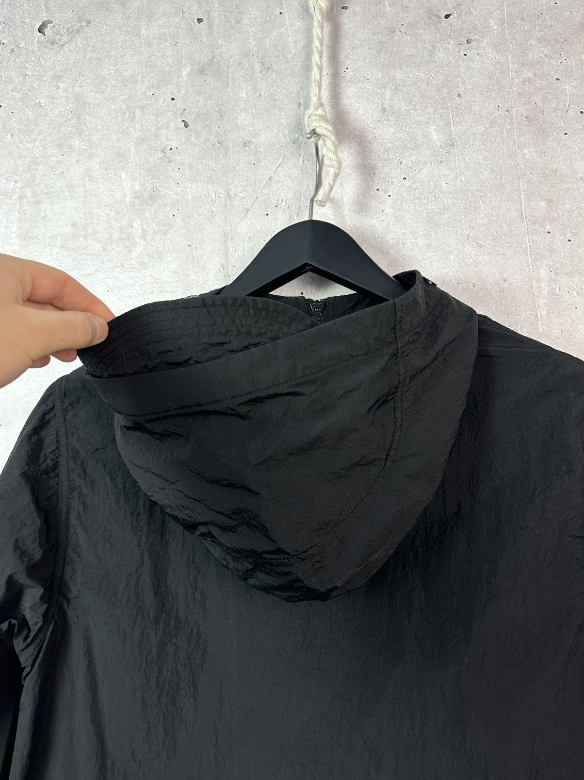 Marshall Artist Marshall Artist Black Nylon Zipper Pockets Hooded Jacket Size US M / EU 48-50 / 2 - 11 Thumbnail