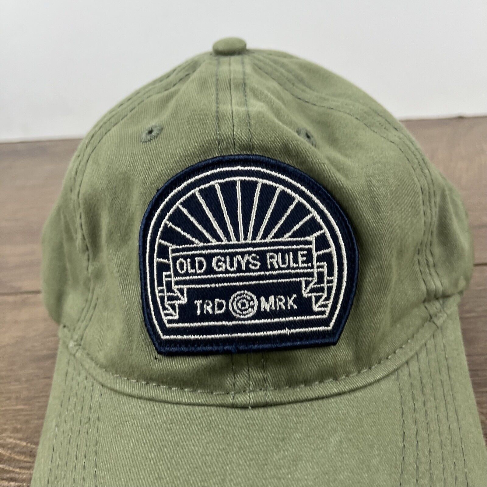 Other Old Guys Rule Hat Old Guys Hat Green Hat Adjustable Hat Gree Size ONE SIZE - 7 Thumbnail