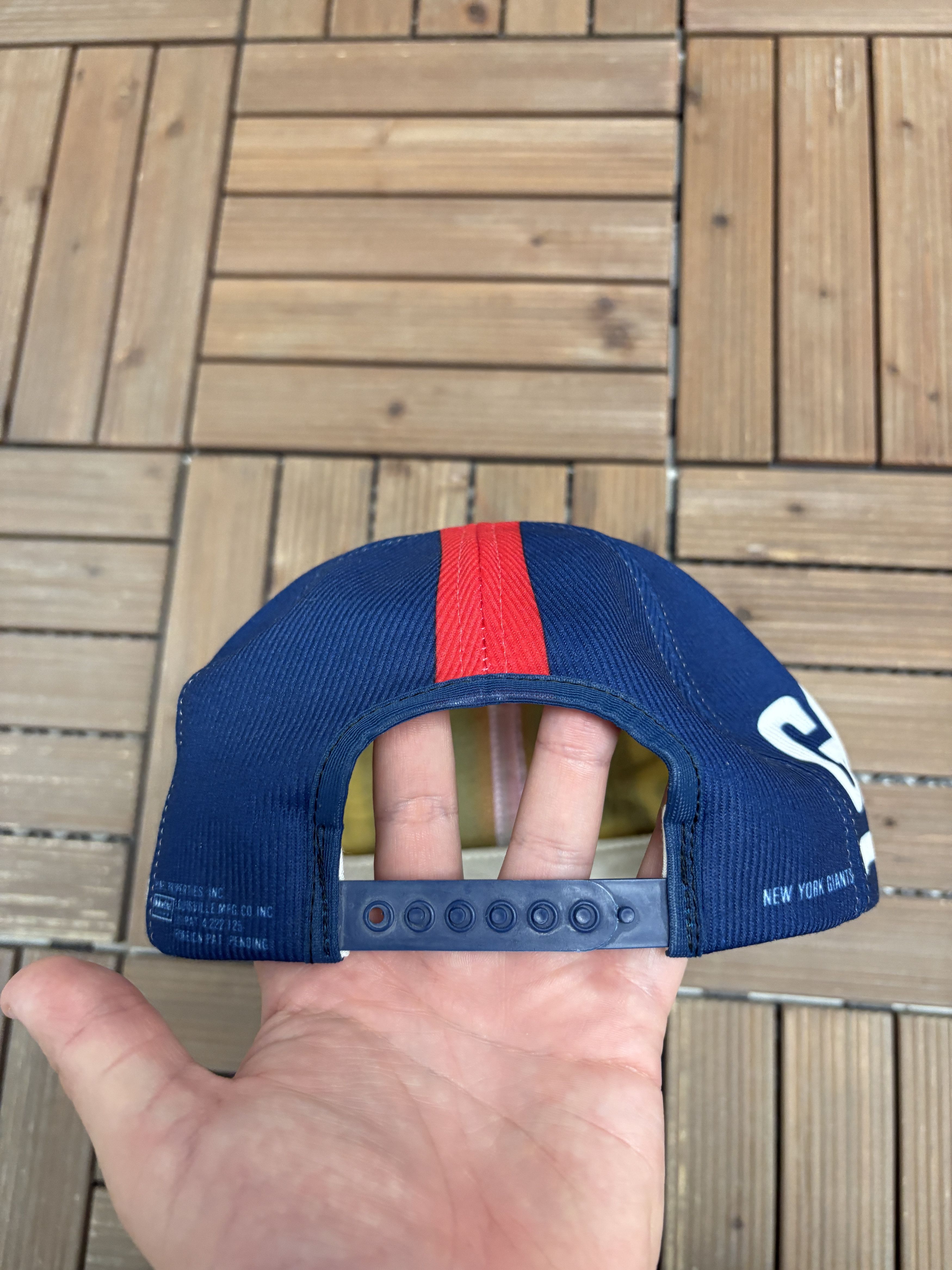 Vintage New York Giants Super Bowl XXI World Champs Vintage Hat Size ONE SIZE - 5 Thumbnail