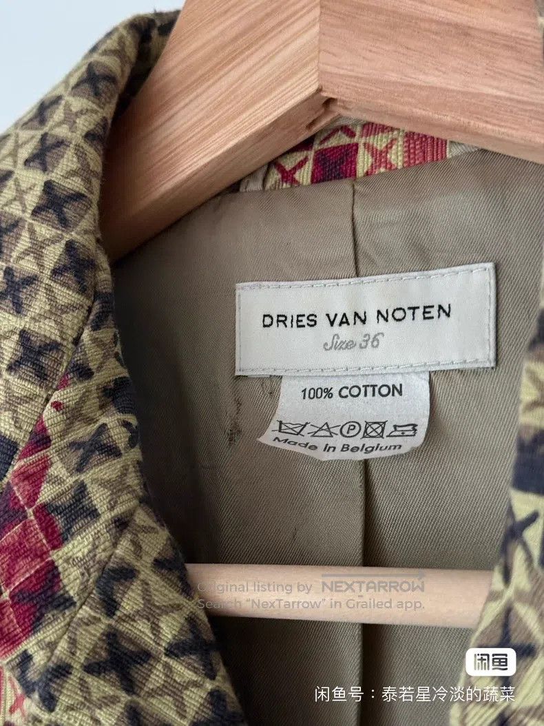 Dries Van Noten Dries Van Noten Mosaic Floral Top Coat Size S / US 4 / IT 40 - 7 Thumbnail