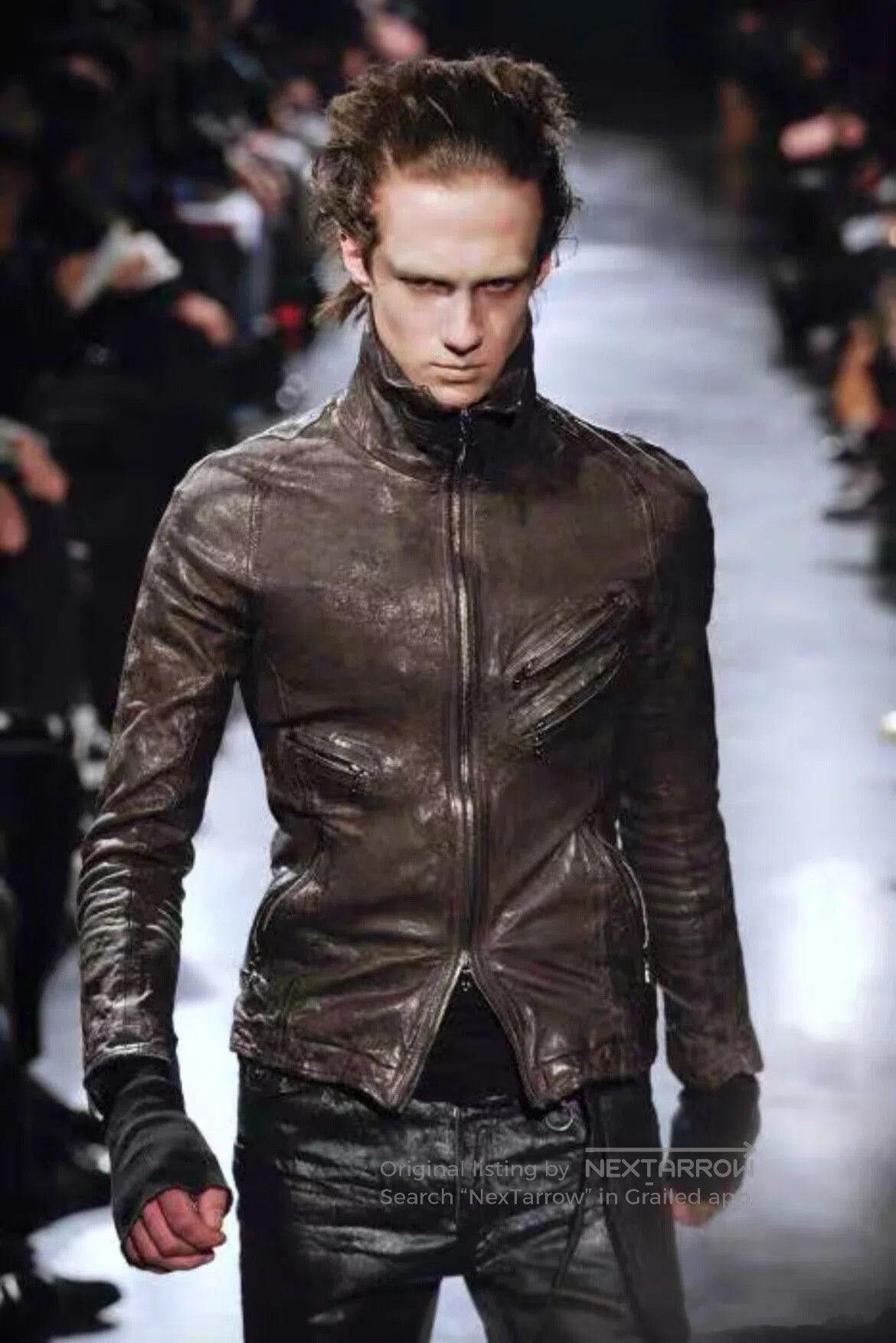 Julius Julius 7 AW2009 Biker Leather Jacket. Size US S / EU 44-46 / 1 - 2 Thumbnail