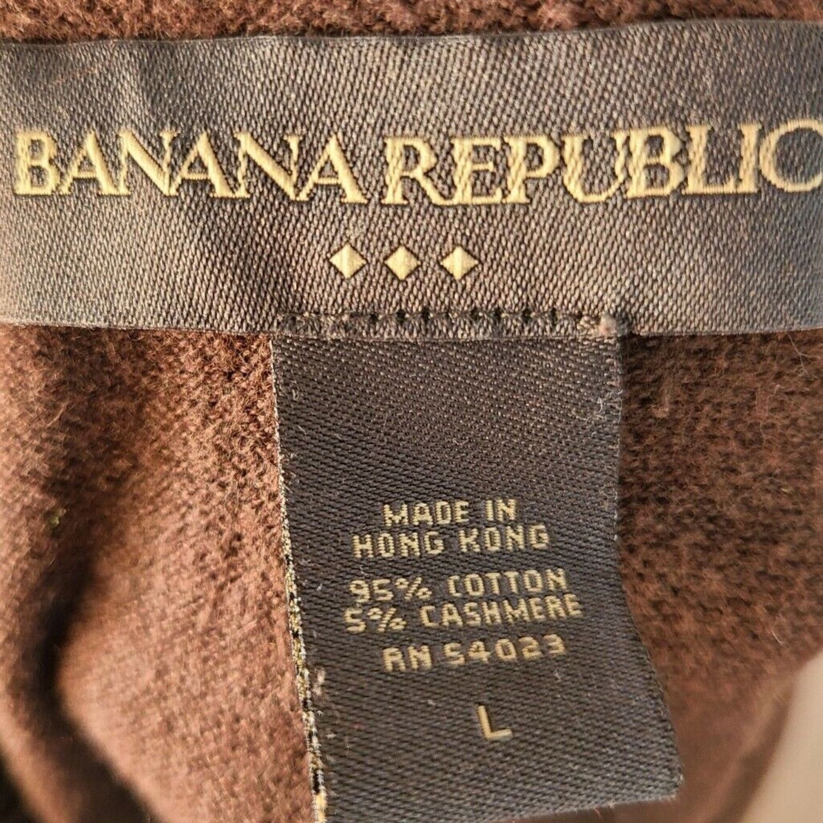 Banana Republic Banana republic faded brown pullover knit sweater Size large Size US L / EU 52-54 / 3 - 7 Thumbnail