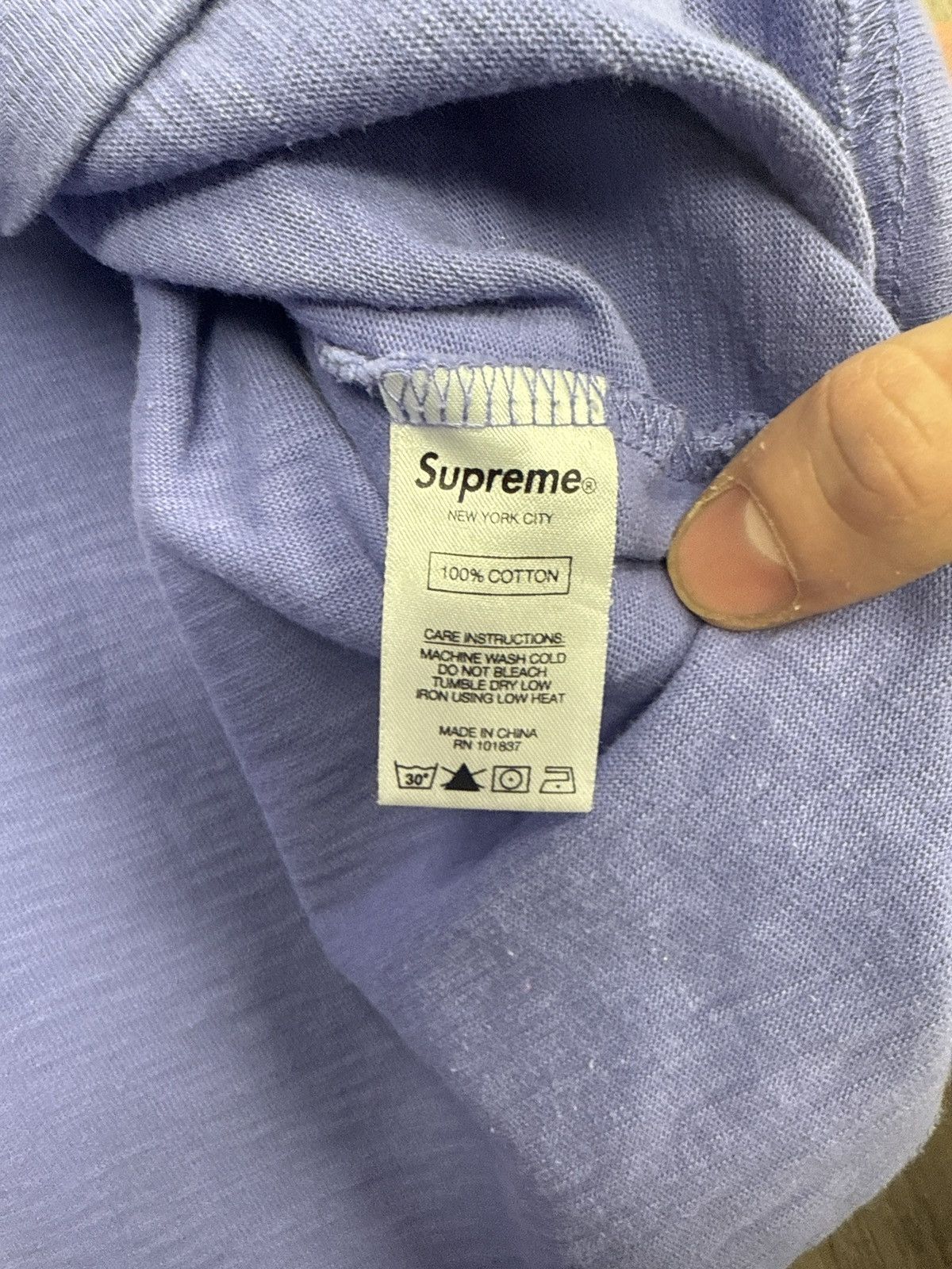 Supreme Supreme skull logo t shirt purple large Size US L / EU 52-54 / 3 - 4 Thumbnail