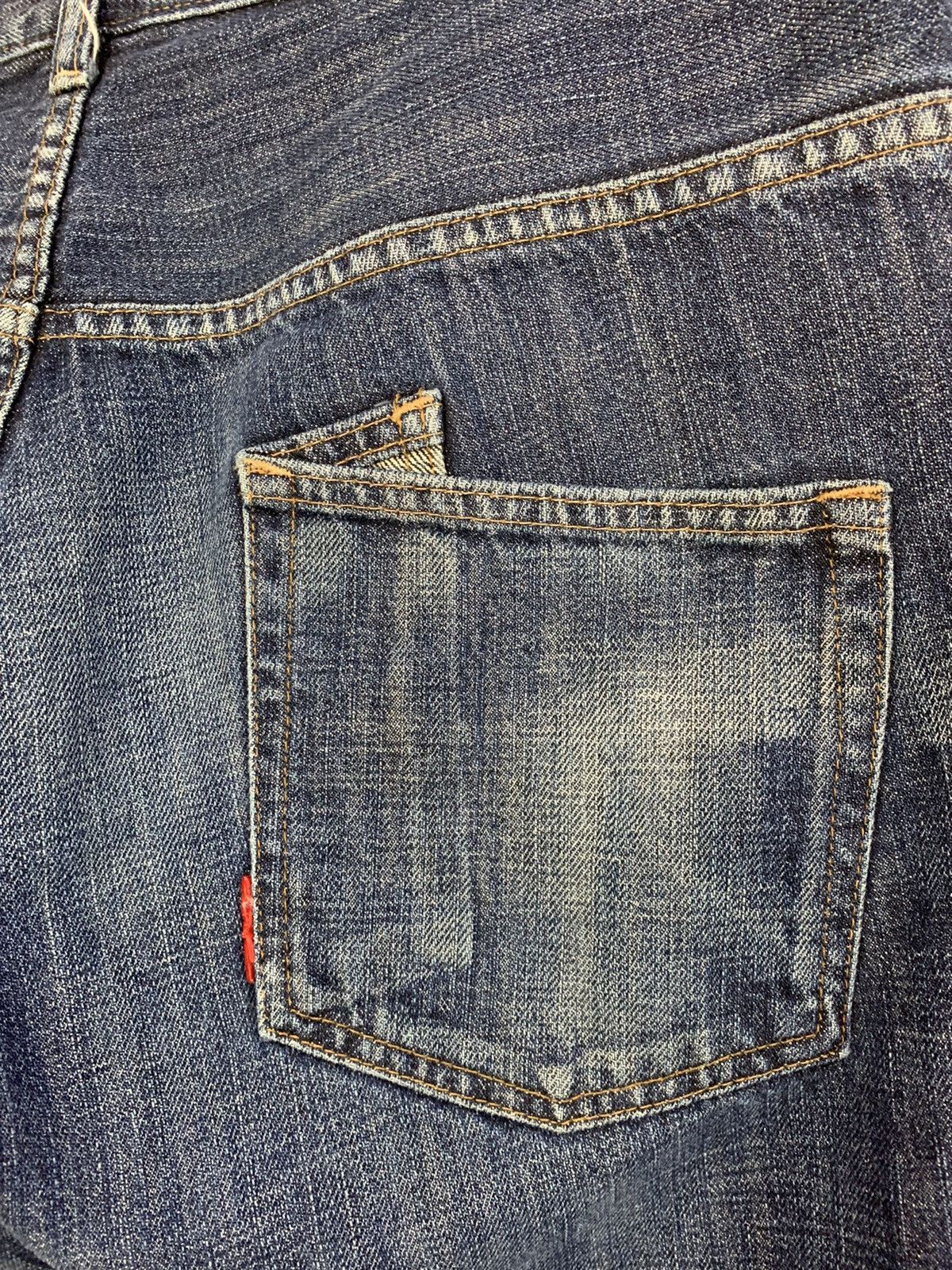 Japanese Brand Hype 90s RNA Inc Distressed Indigo Denim Size US 32 / EU 48 - 9 Thumbnail