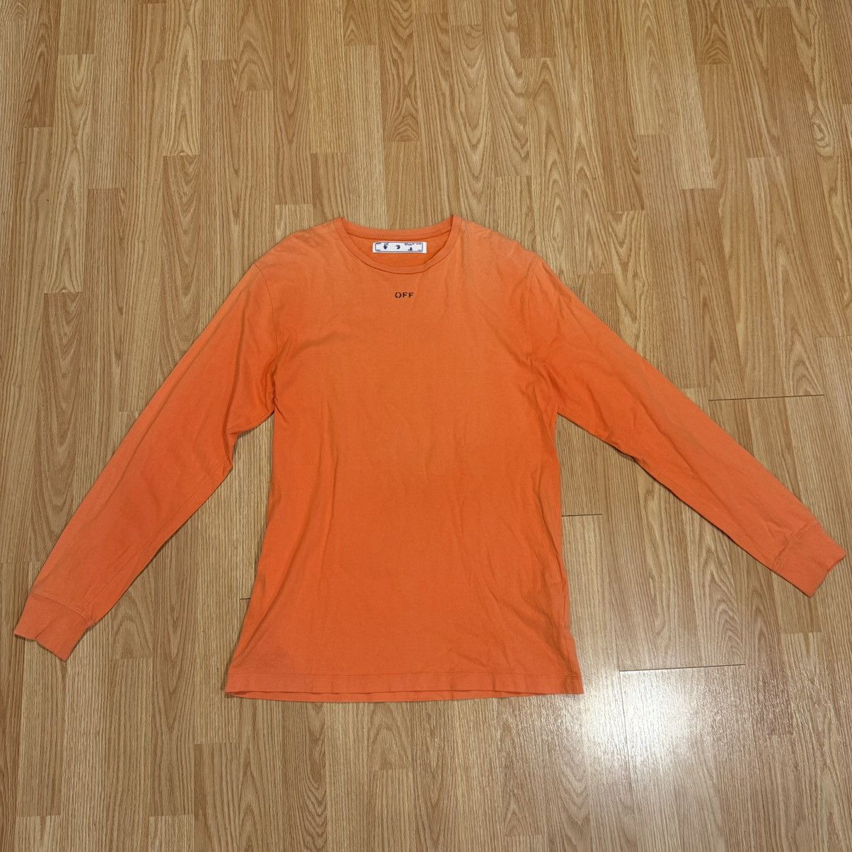 Off-White OFF-WHITE Spray Paint Arrow Longsleeve Tee Size US L / EU 52-54 / 3 - 3 Thumbnail