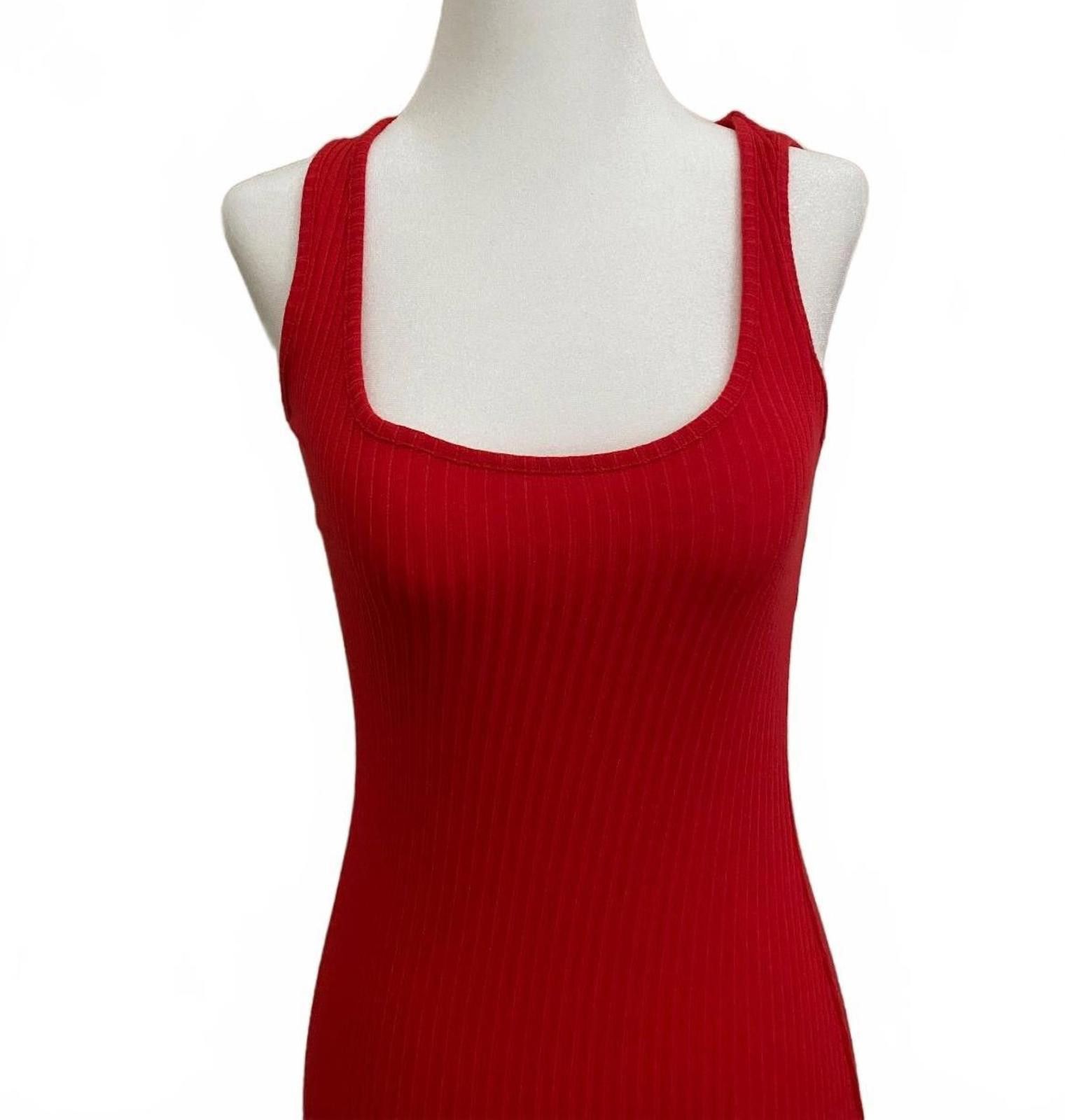 French Connection FRENCH CONNECTION Tommy Rib Knit Tank Dress (SMALL) Size S / US 4 / IT 40 - 2 Thumbnail