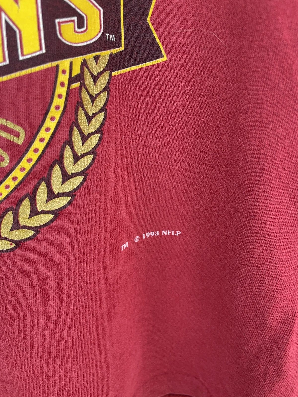 NFL Washington NFL Redskins Home Team advantage vintage 1993 tee Size US S / EU 44-46 / 1 - 10 Thumbnail