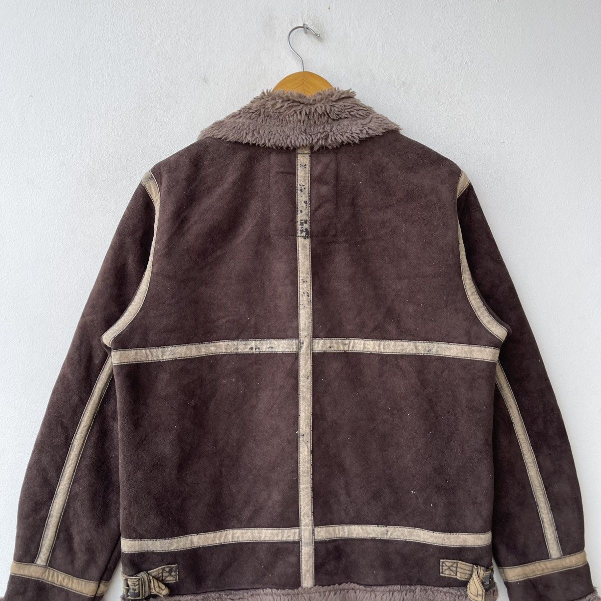 Alpha Industries Alpha Industries B-3 Flight Bomber Jacket Suede Shearling Size US M / EU 48-50 / 2 - 6 Thumbnail