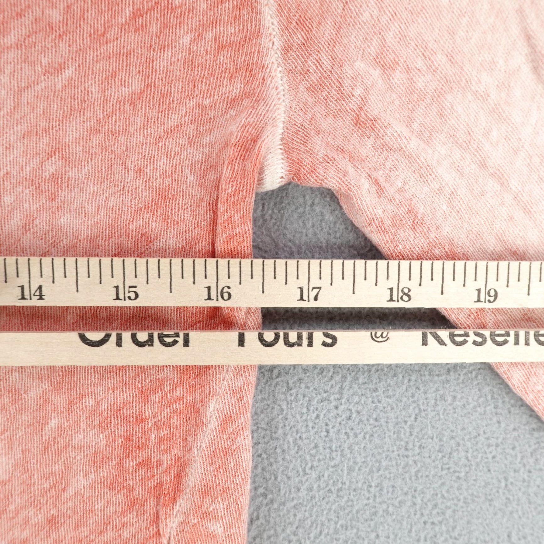 Vintage We The Free Shirt Women S Pink Asymmetrical Beach Tee Top Burnout V Neck Size S / US 4 / IT 40 - 5 Thumbnail