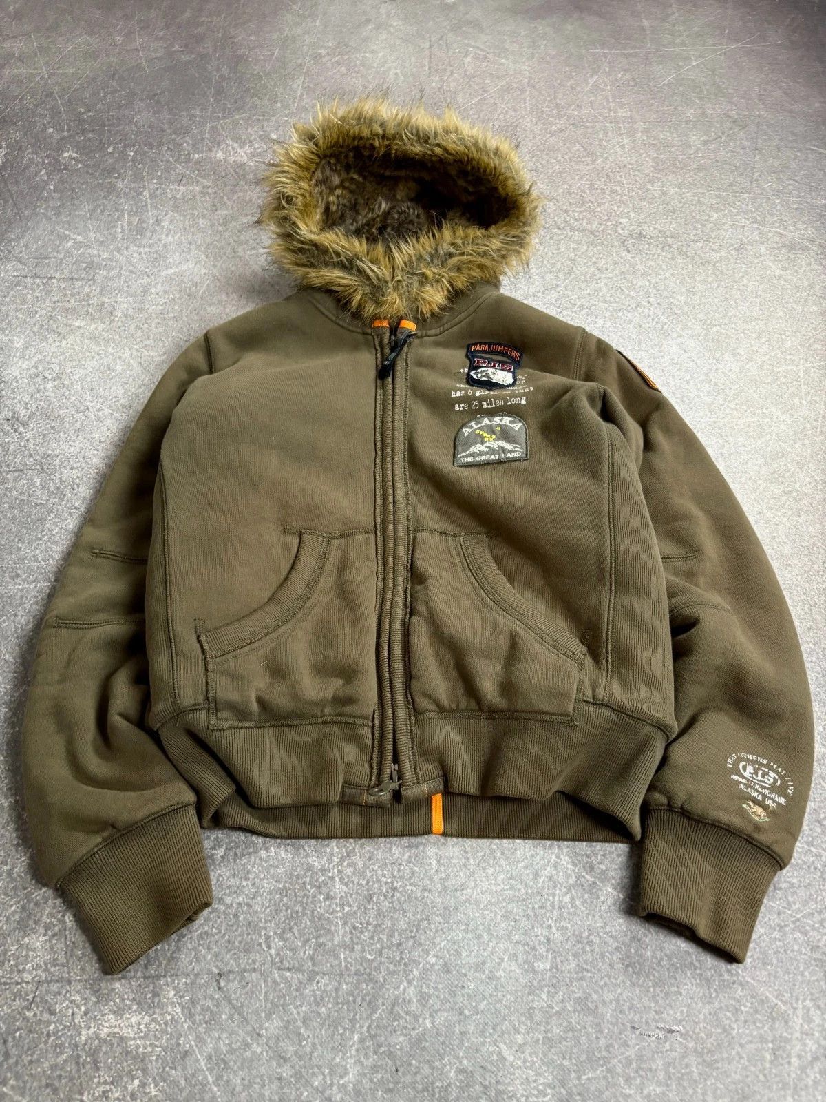 Parajumpers If Six Was Nine Style Fur PARAJUMPERS Zip HoodieLGB VIBE Size US S / EU 44-46 / 1 - 2 Thumbnail