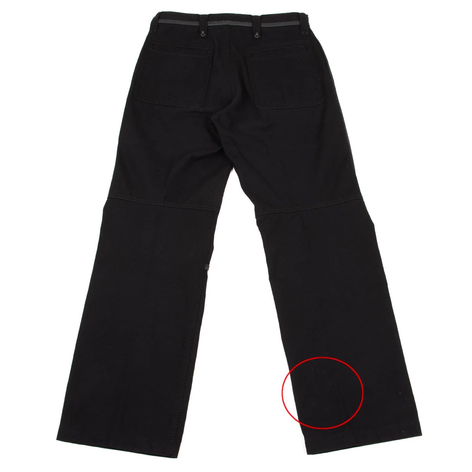Issey Miyake Canvas Setup with Leather Piping in Black Size US M / EU 48-50 / 2 - 16 Thumbnail