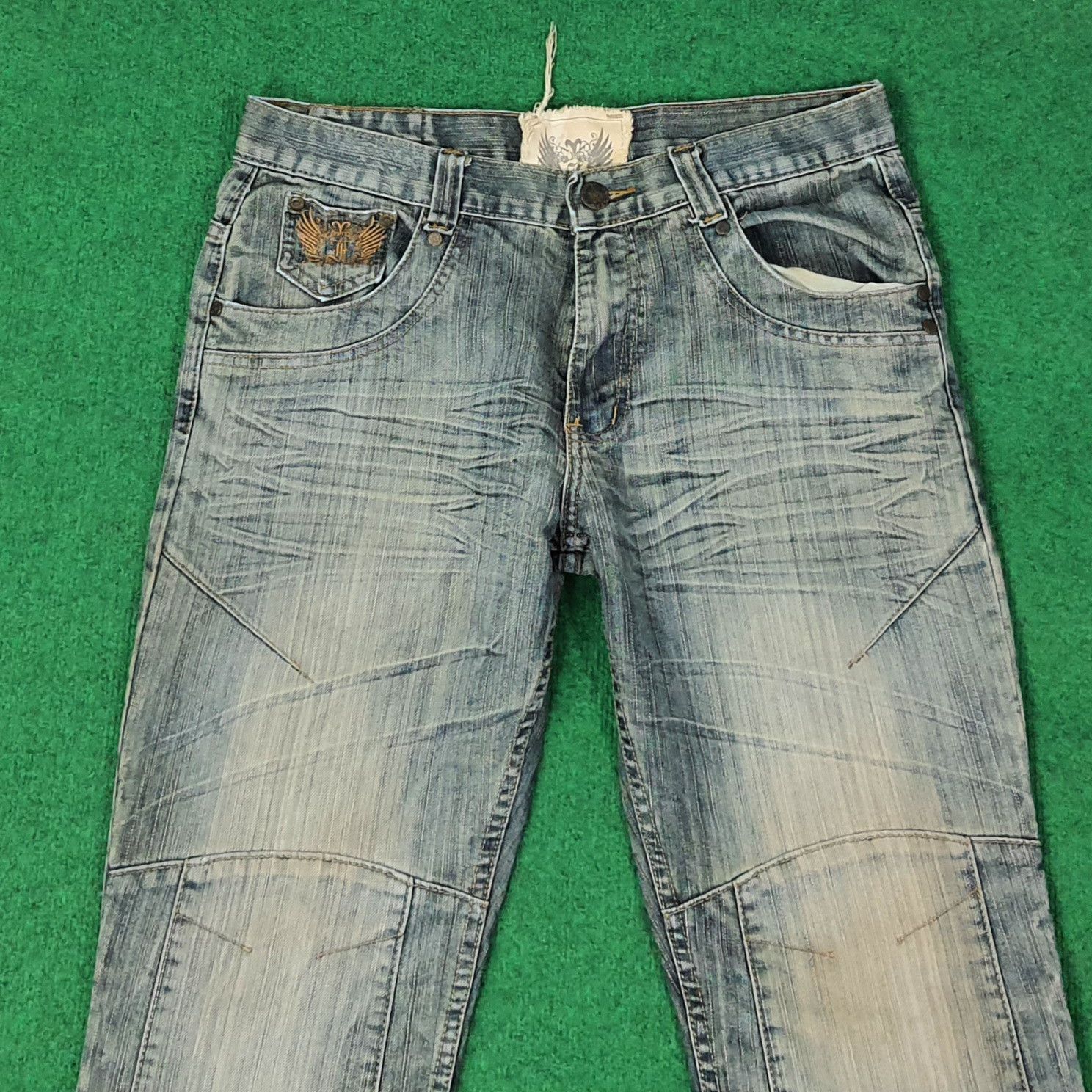 FUSAI Vintage FUSAI Focus USA Y2K Jeans C258N25 Size US 33 - 5 Thumbnail