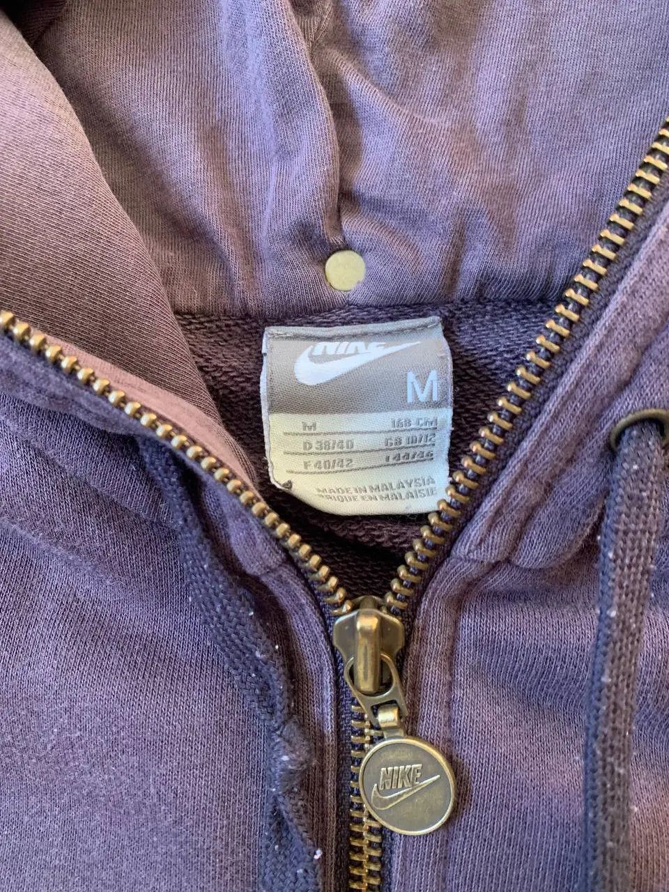 Nike Vintage Nike Y2K full zip hoodie in purple Size M Size M / US 6-8 / IT 42-44 - 3 Thumbnail