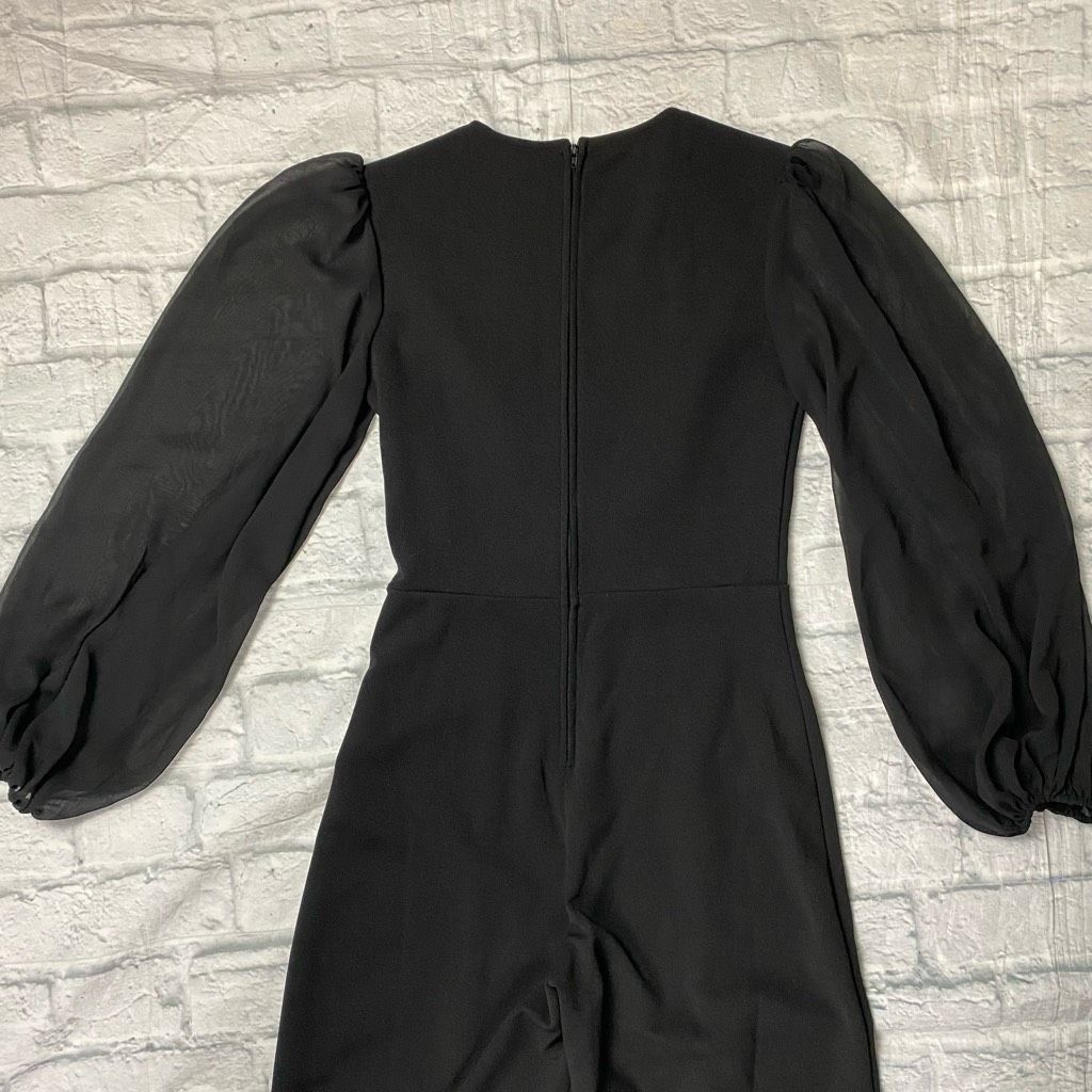 Other Premier Amour women 2 one piece jumpsuit w/sheer elastic cuf Size 26" / US 2 / IT 38 - 10 Thumbnail